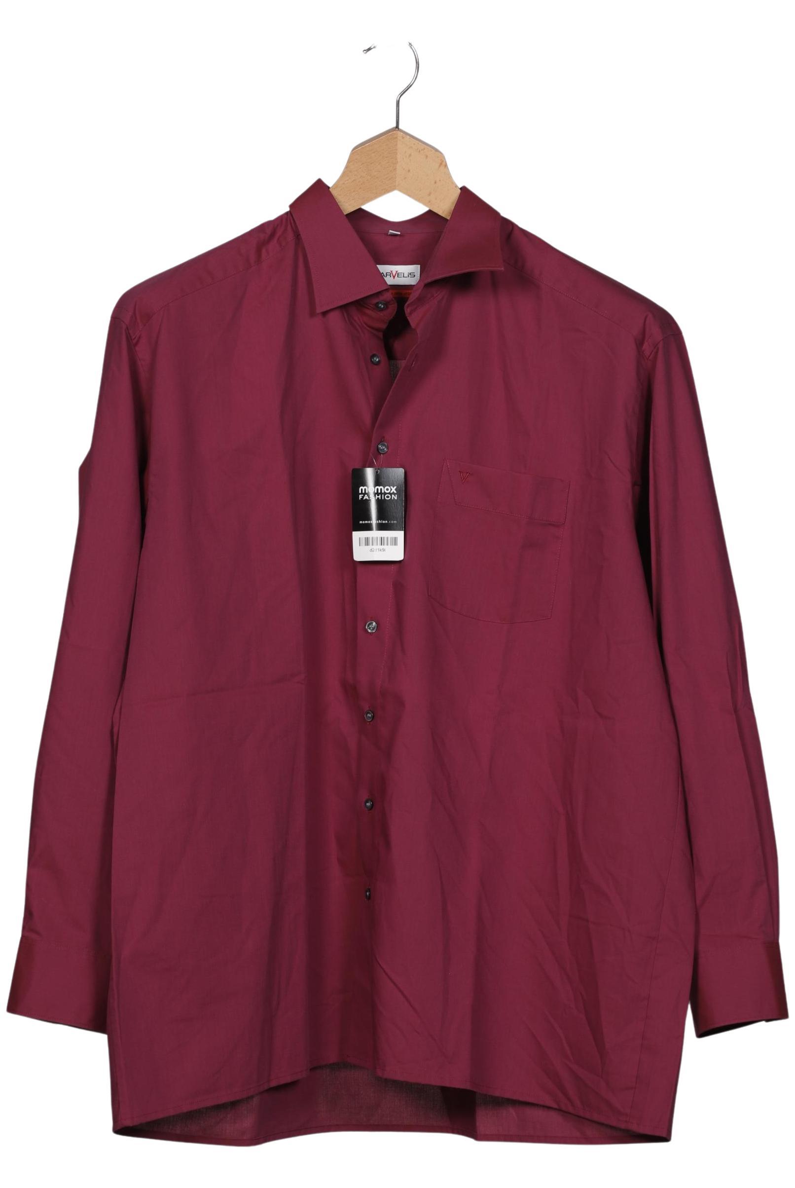 

Marvelis Herren Hemd, bordeaux, Gr. 56