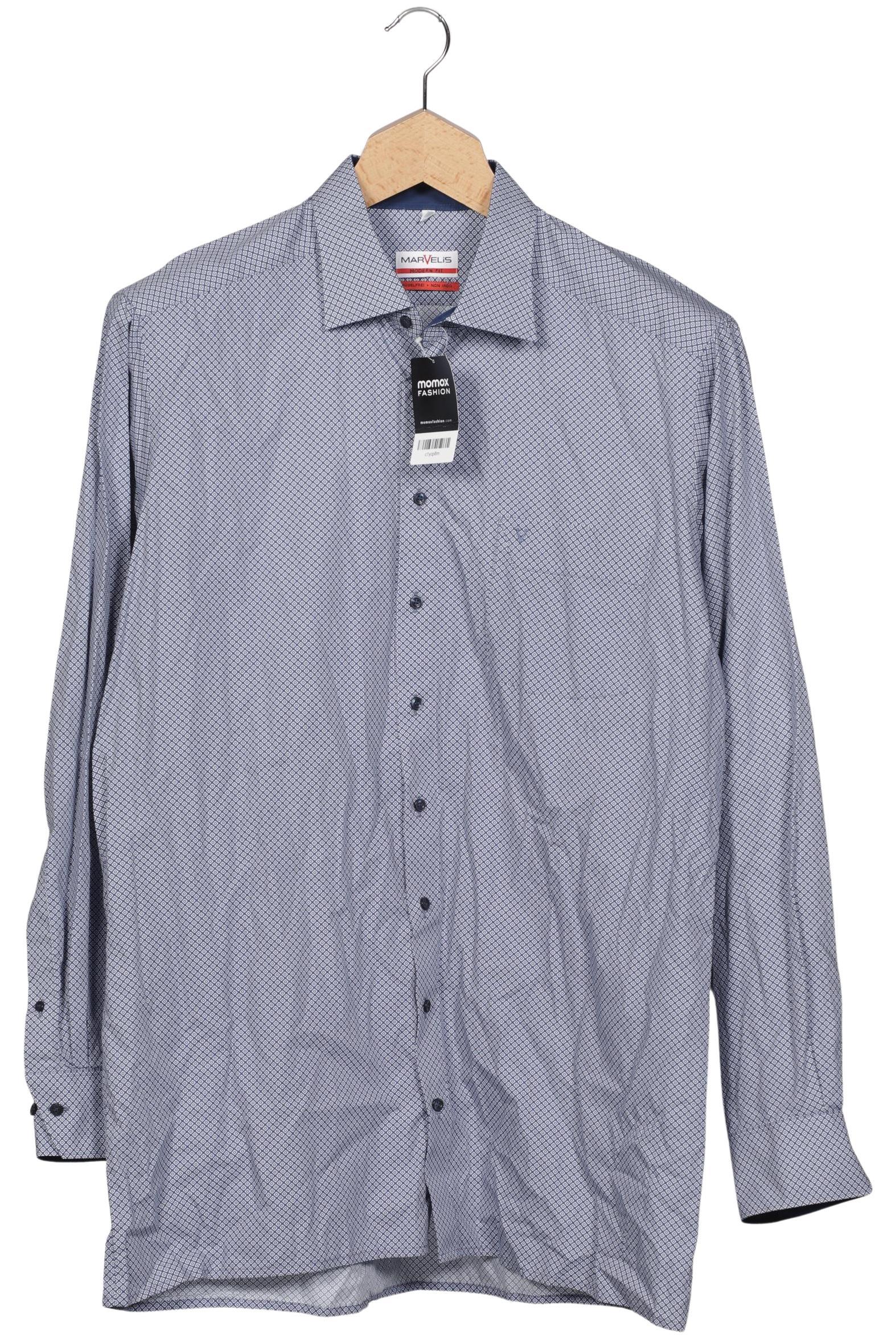 

Marvelis Herren Hemd, hellblau, Gr. 56