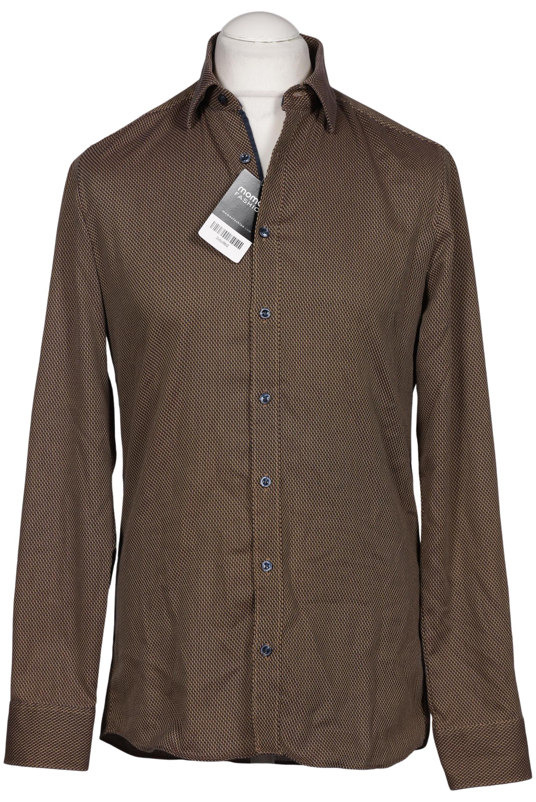 

Marvelis Herren Hemd, braun, Gr. 50