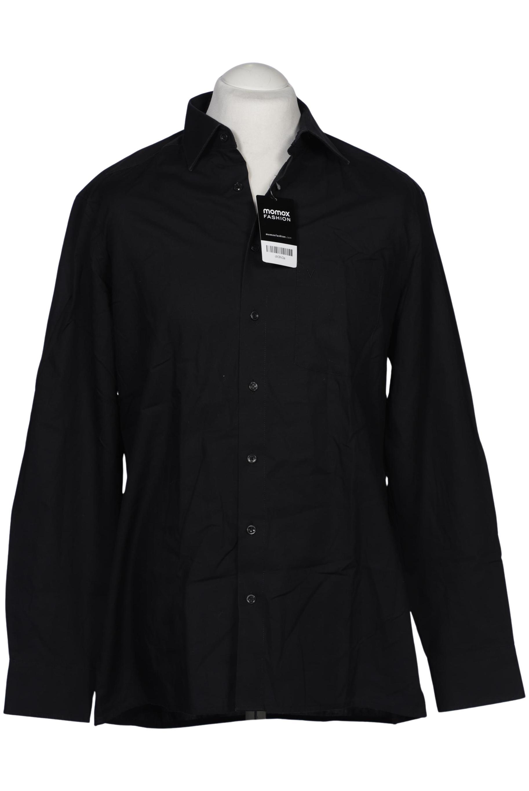 

Marvelis Herren Hemd, schwarz, Gr. 52