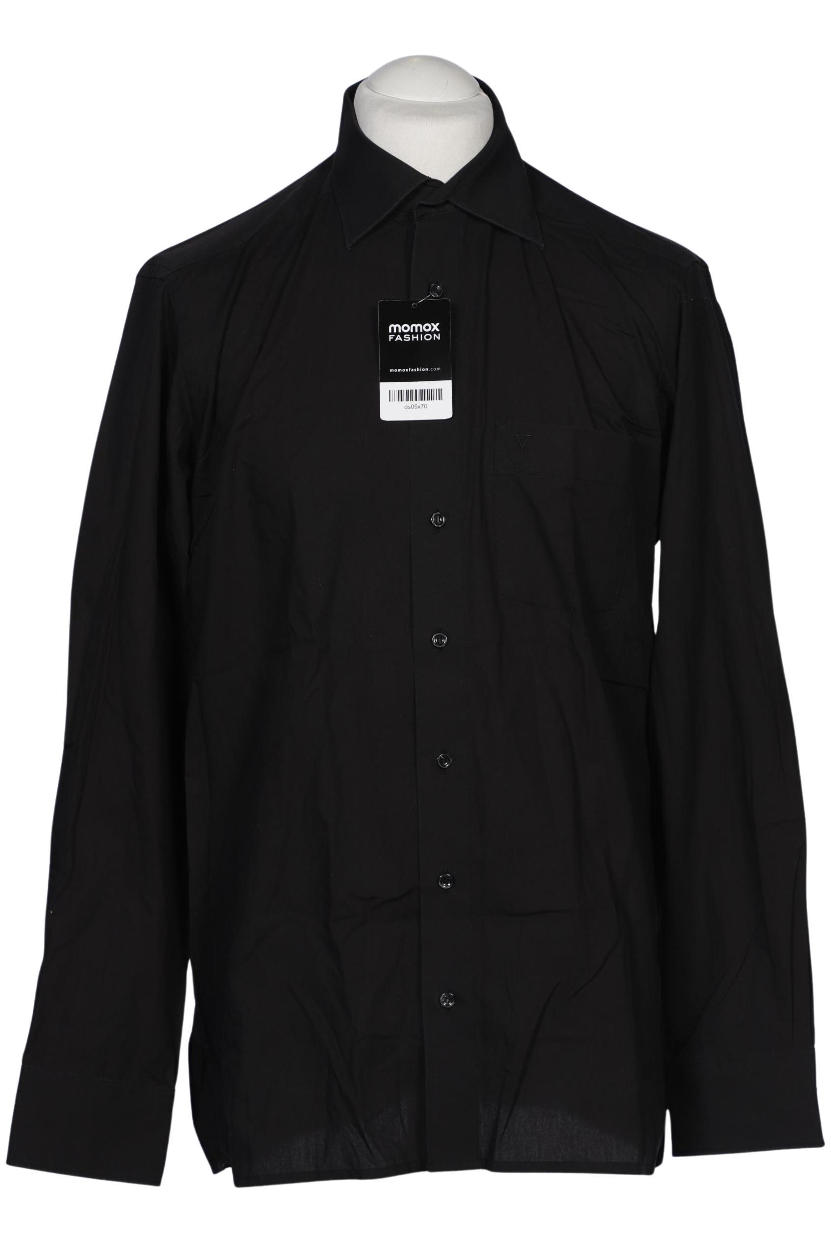 

Marvelis Herren Hemd, schwarz, Gr. 52