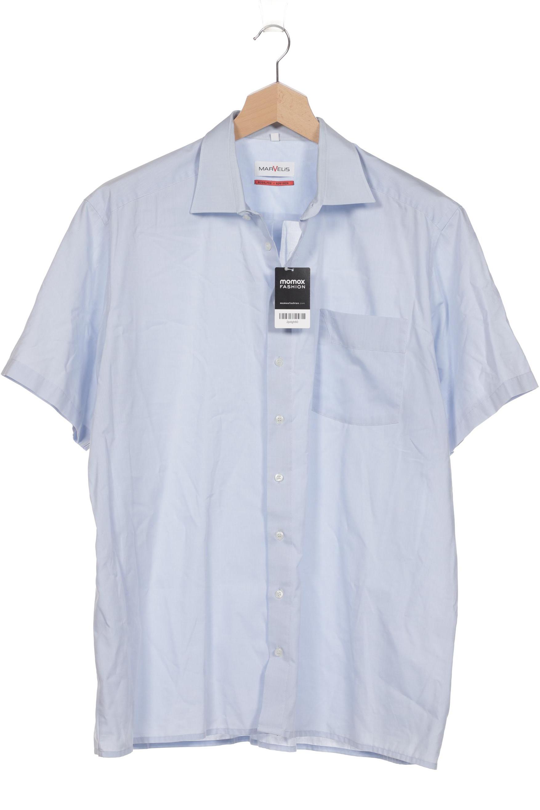 

Marvelis Herren Hemd, hellblau, Gr. 58
