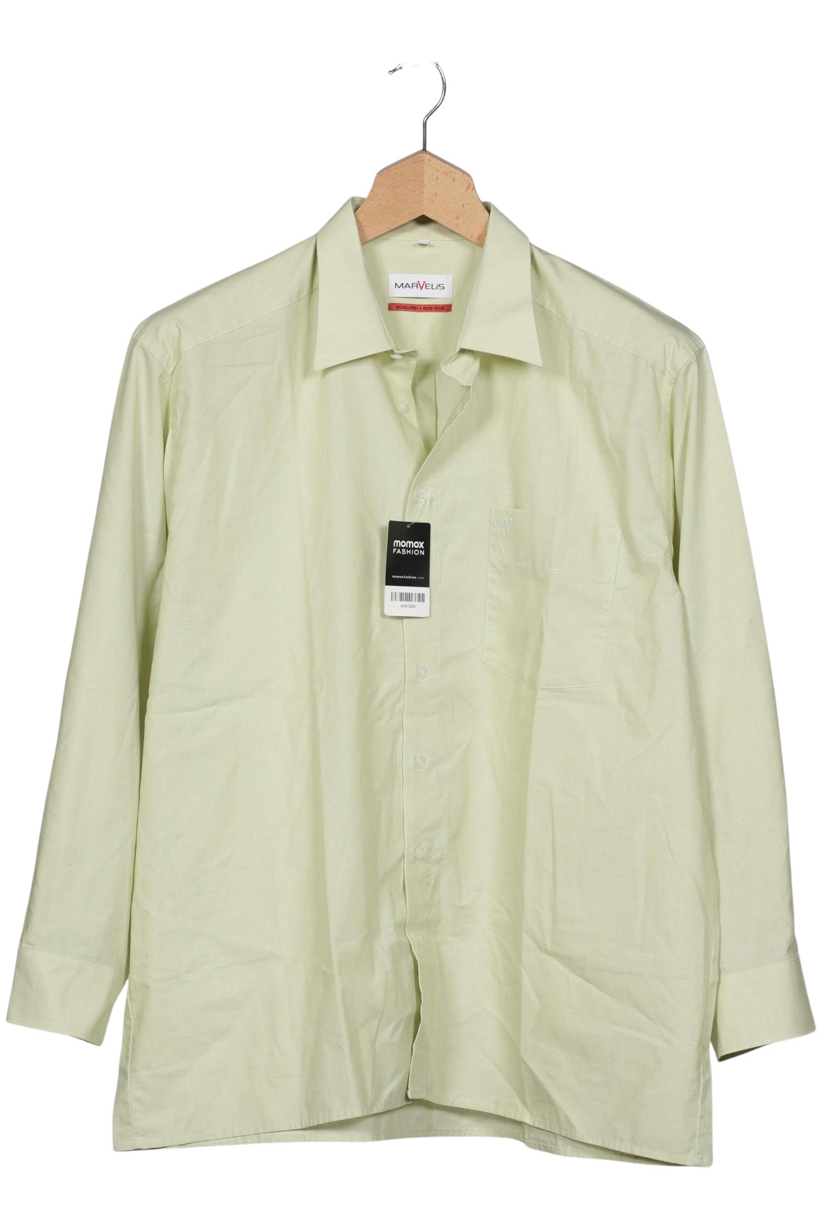 

Marvelis Herren Hemd, hellgrün, Gr. 56