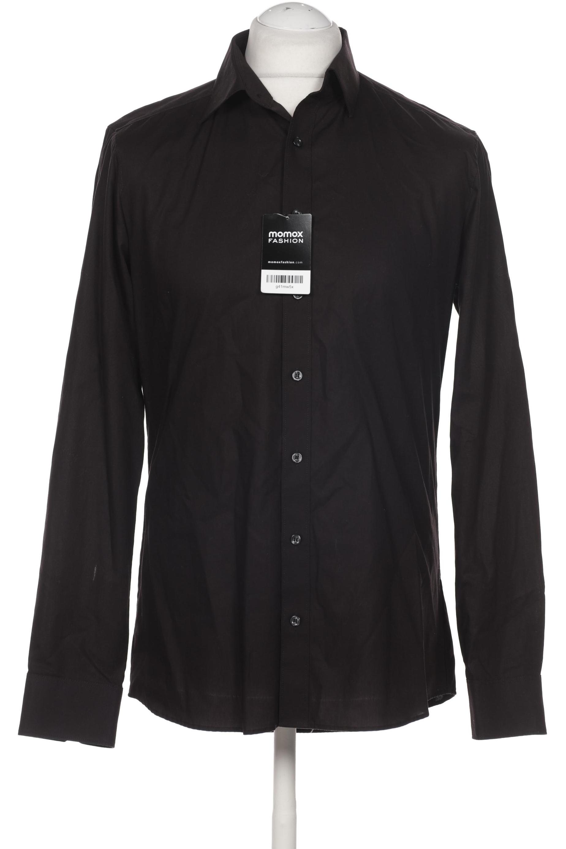 

Marvelis Herren Hemd, schwarz, Gr. 52