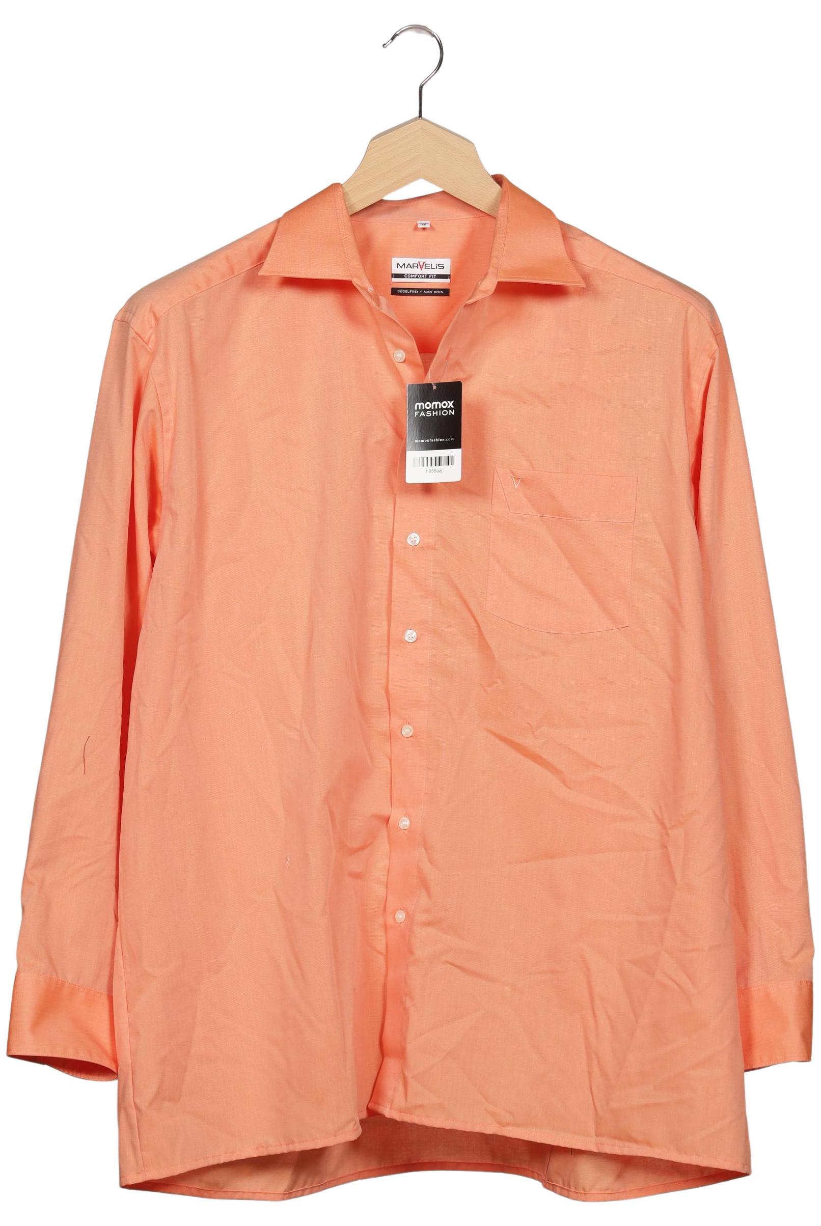 Thumbnail - Marvelis Herren Hemd, orange, Gr. 56