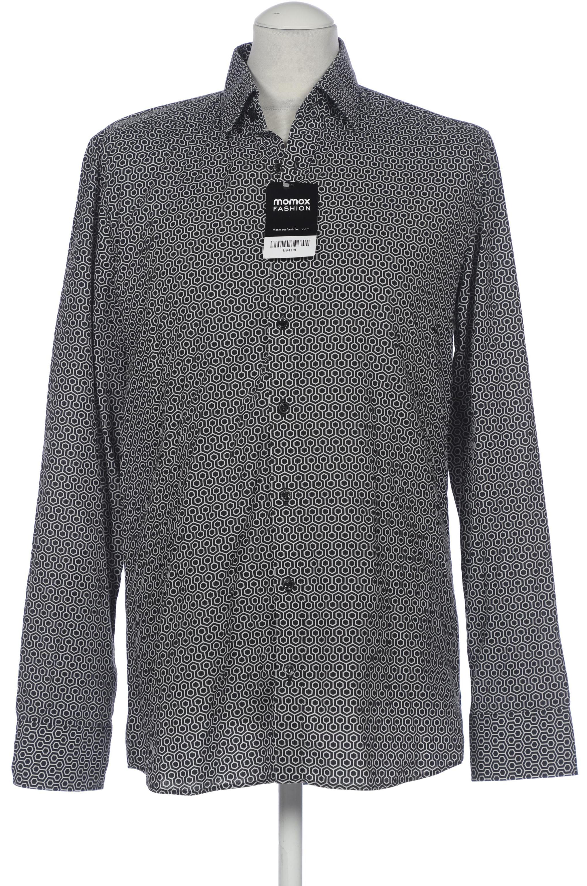 

Marvelis Herren Hemd, schwarz, Gr. 52