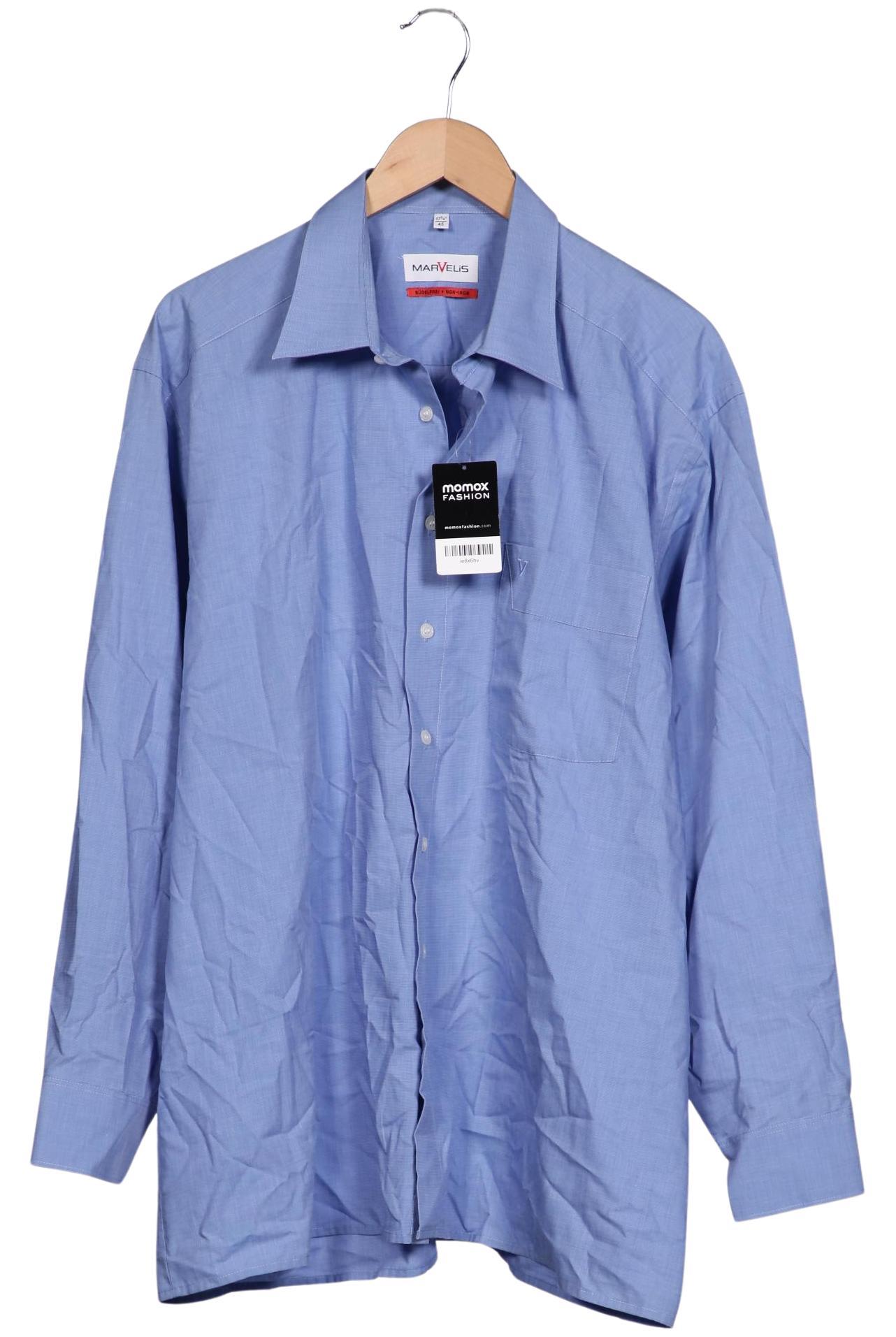 

Marvelis Herren Hemd, hellblau, Gr. 56