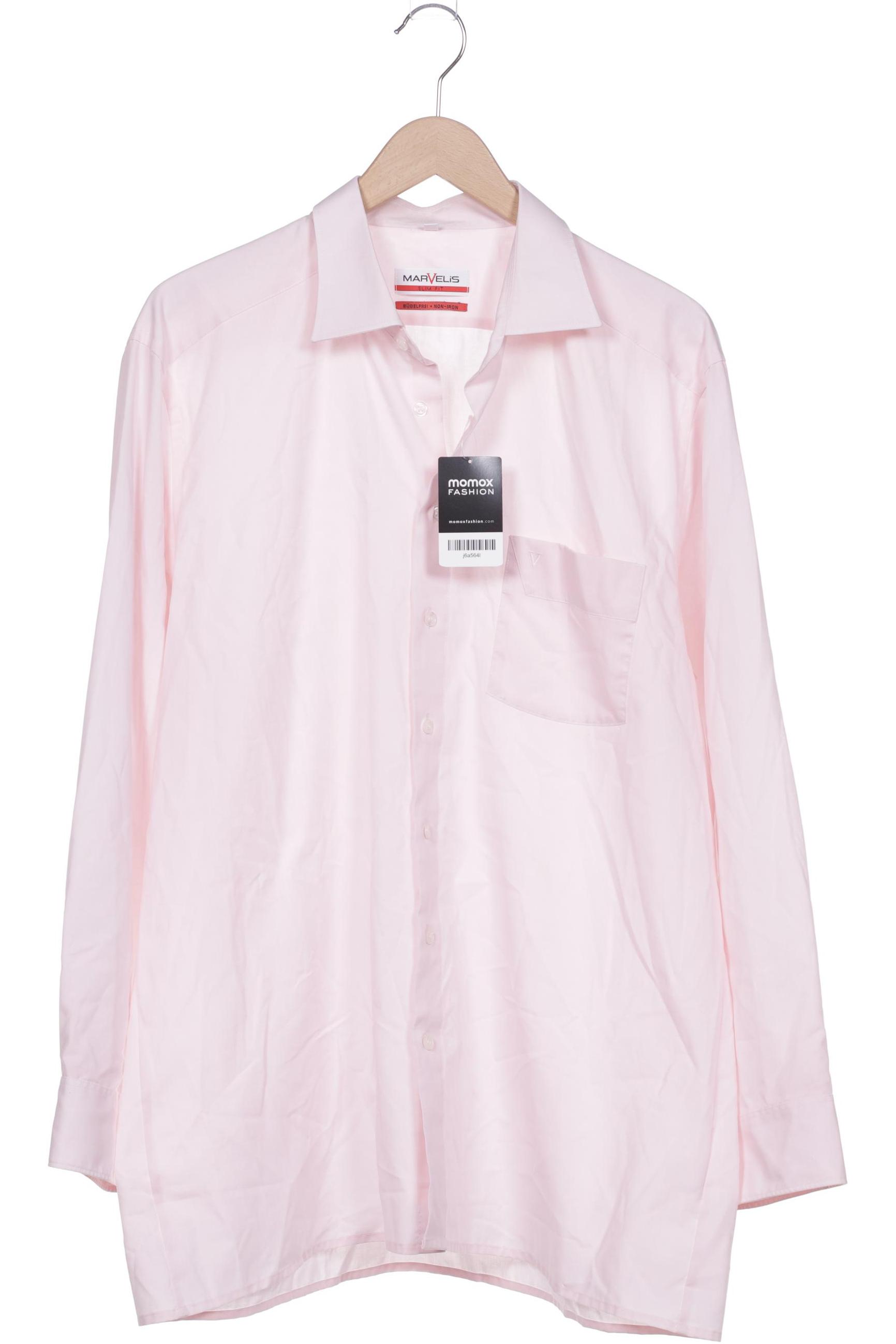 

Marvelis Herren Hemd, pink, Gr. 56