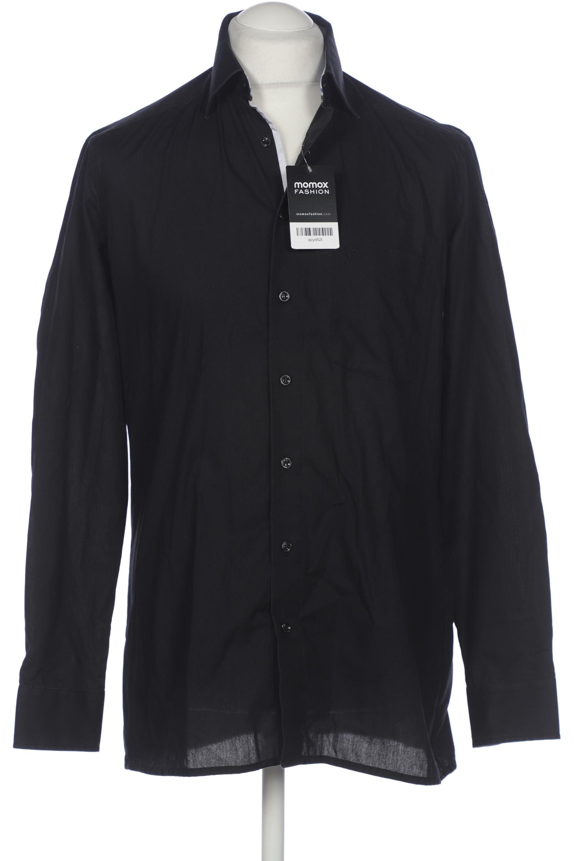 

Marvelis Herren Hemd, schwarz, Gr. 50