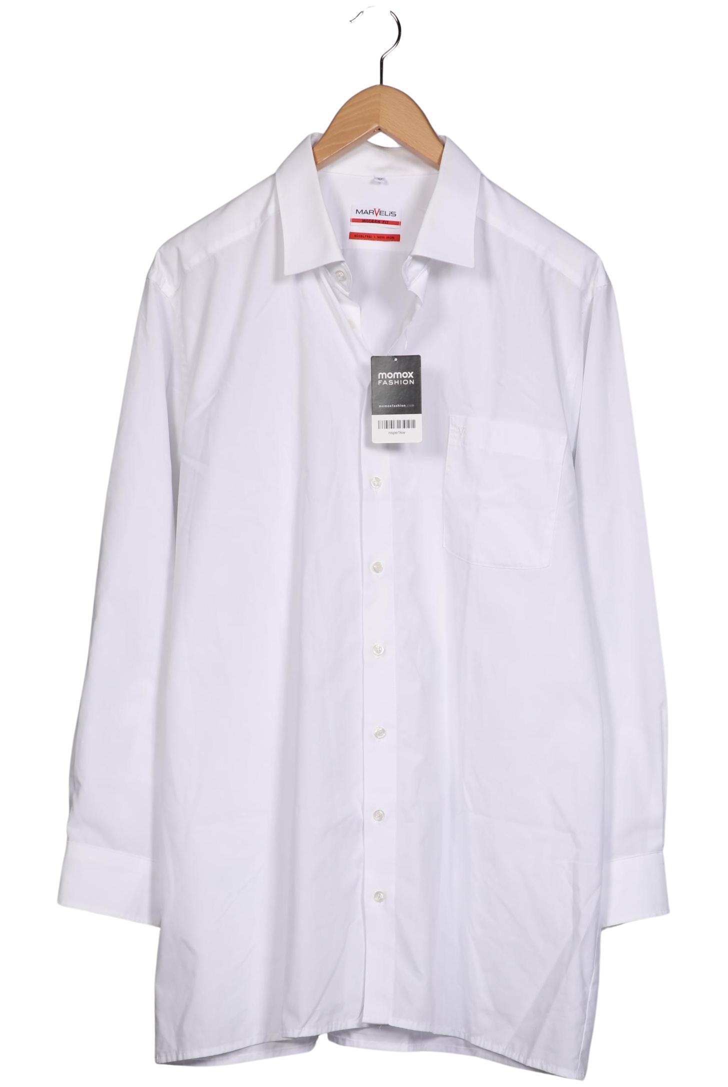 

Marvelis Herren Hemd, weiß, Gr. 58