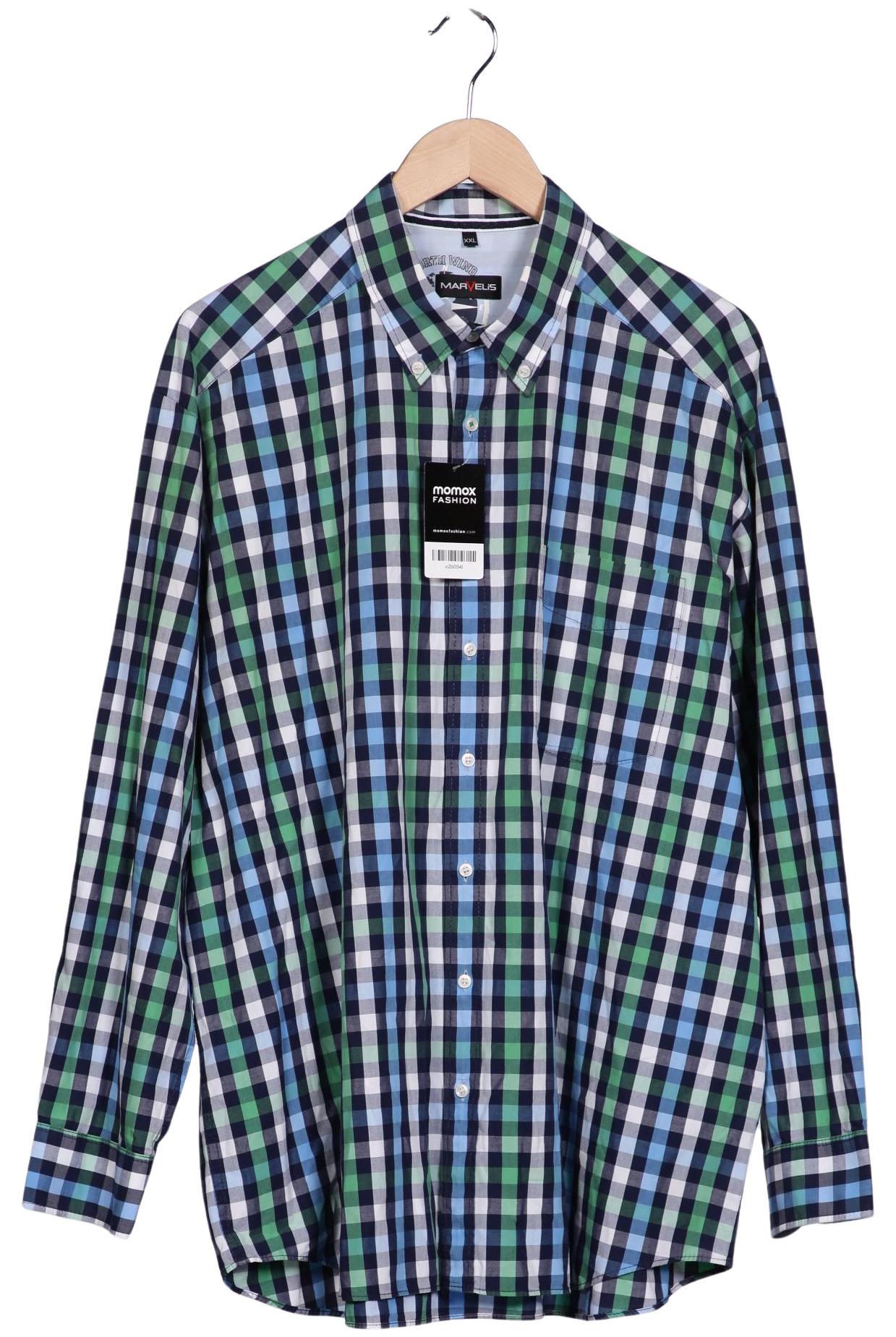 

Marvelis Herren Hemd, mehrfarbig, Gr. 56