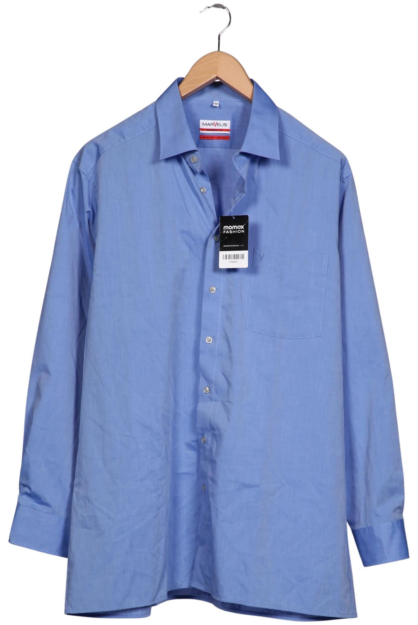 

Marvelis Herren Hemd, hellblau, Gr. 56