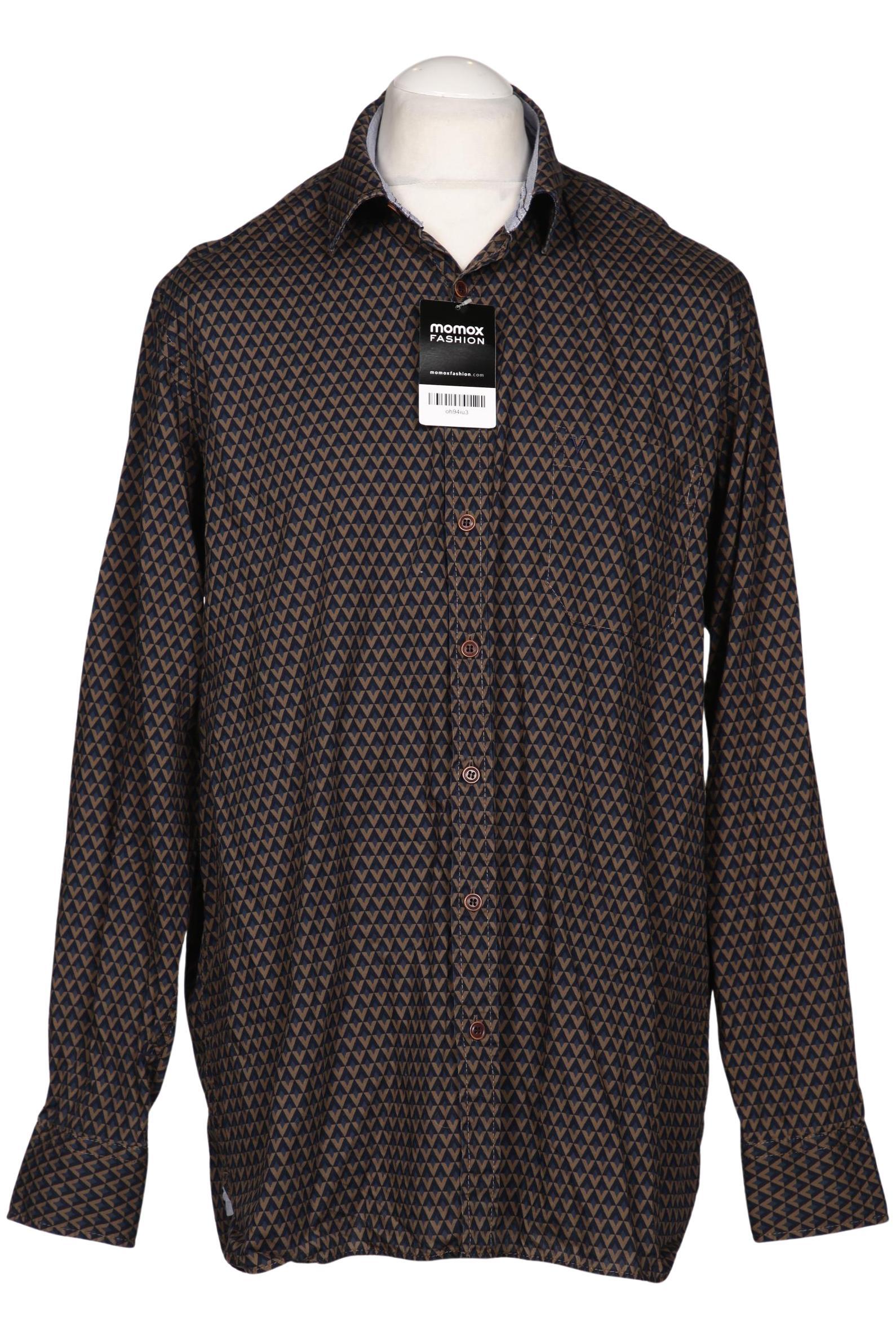 

Marvelis Herren Hemd, braun, Gr. 54