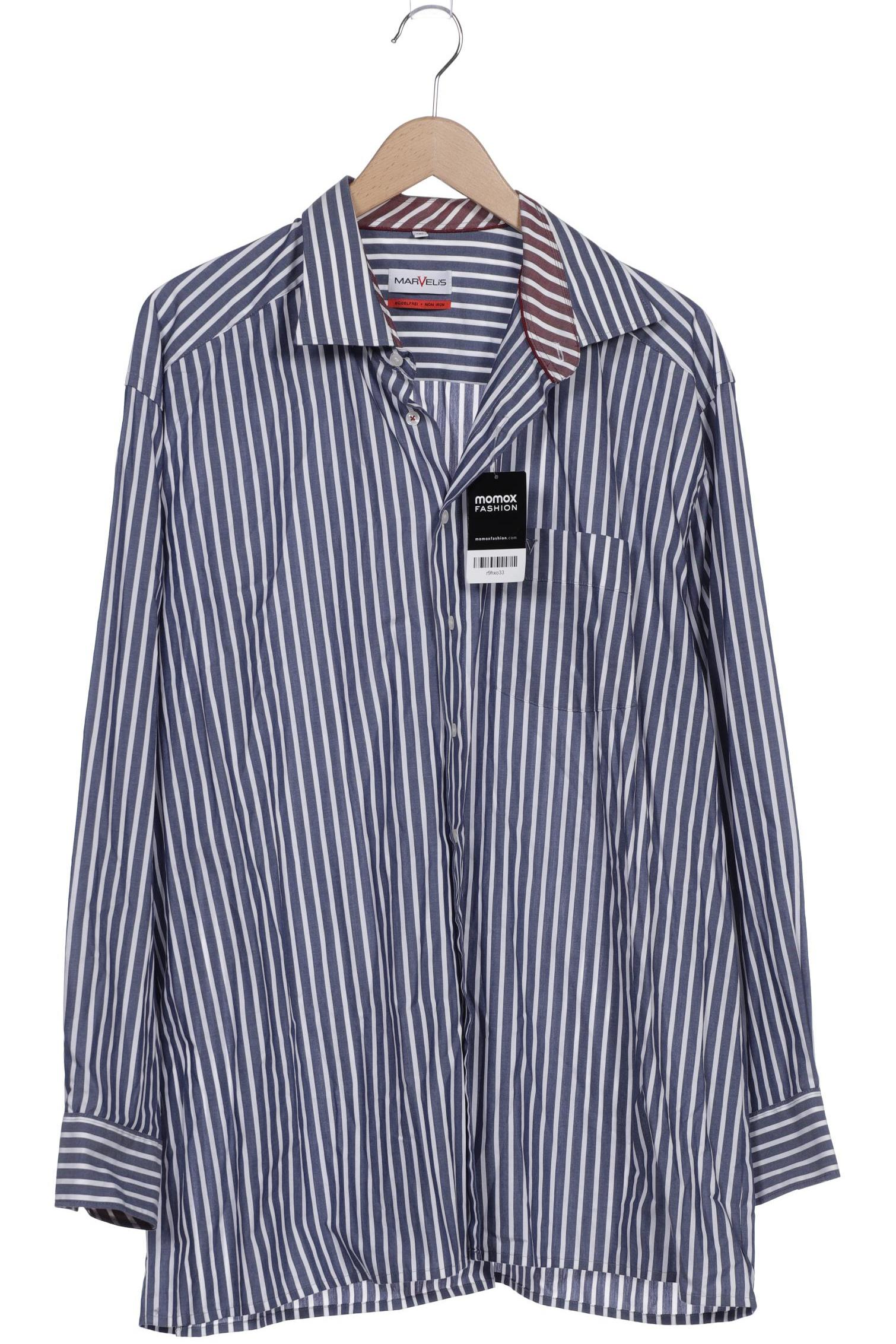 

Marvelis Herren Hemd, marineblau, Gr. 56