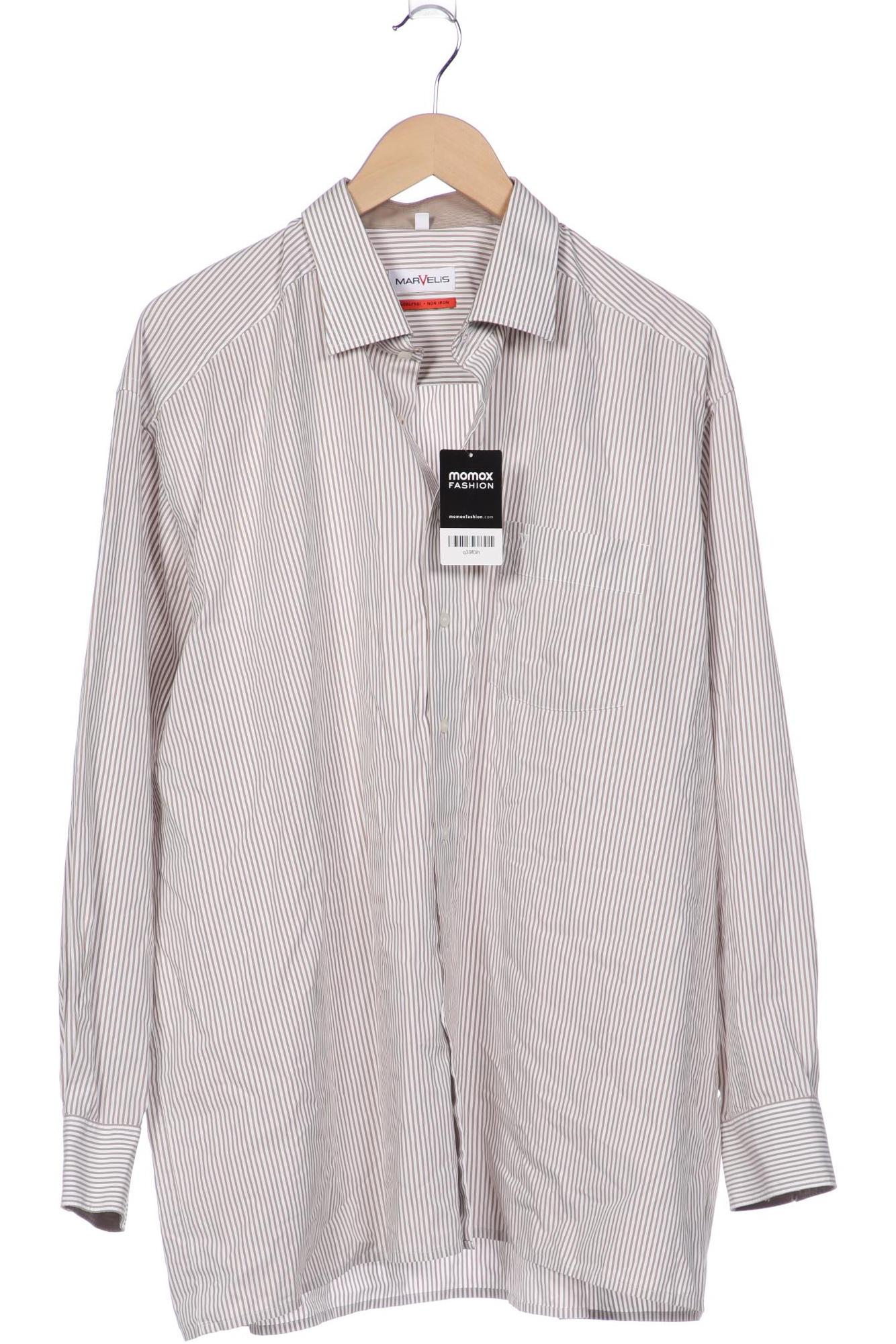 

Marvelis Herren Hemd, beige, Gr. 56