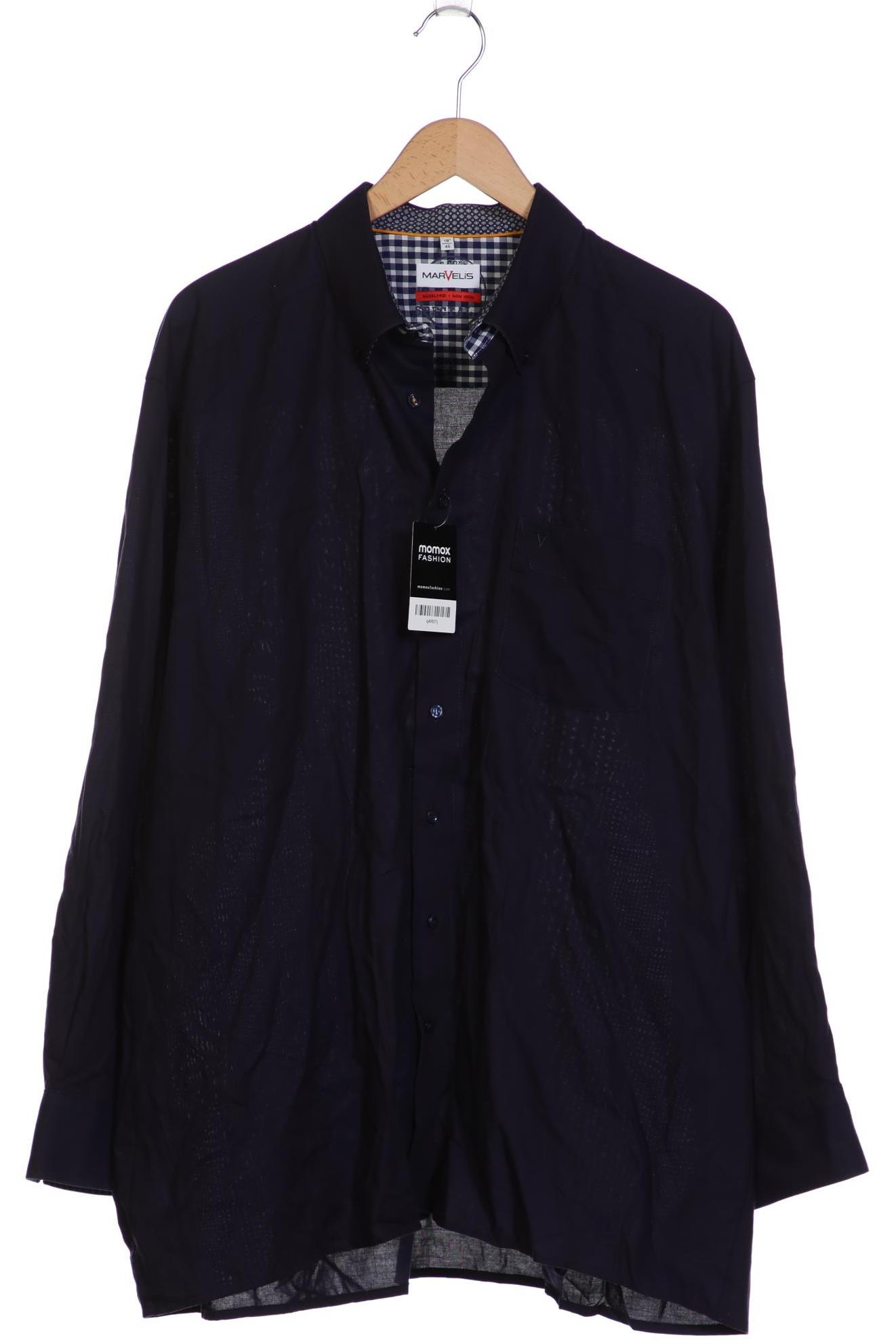 

Marvelis Herren Hemd, marineblau, Gr. 56