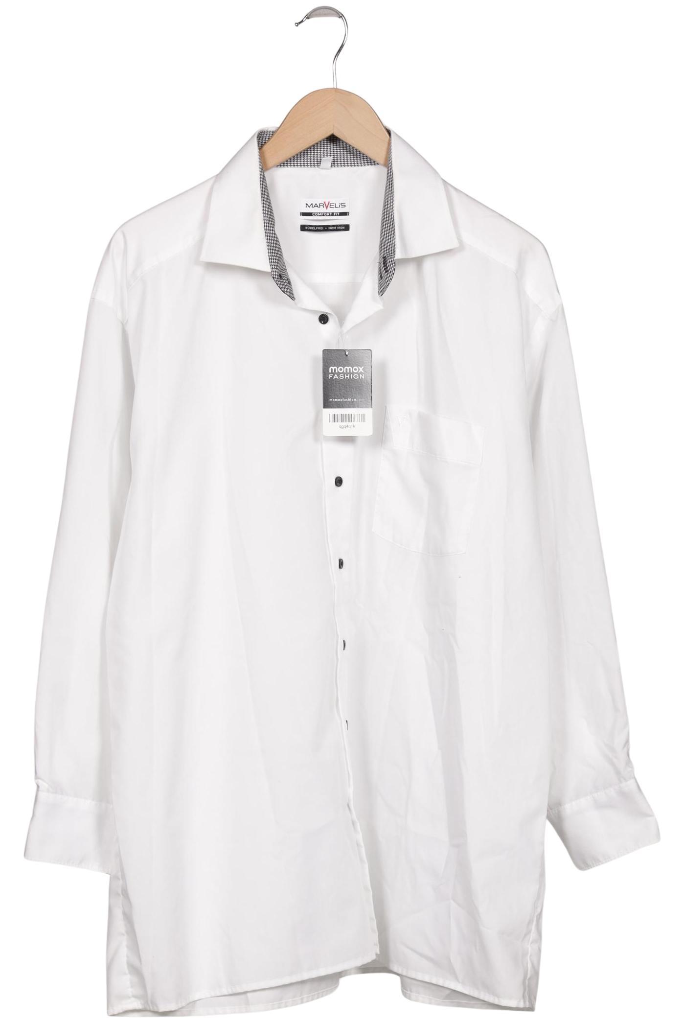 

Marvelis Herren Hemd, weiß, Gr. 56