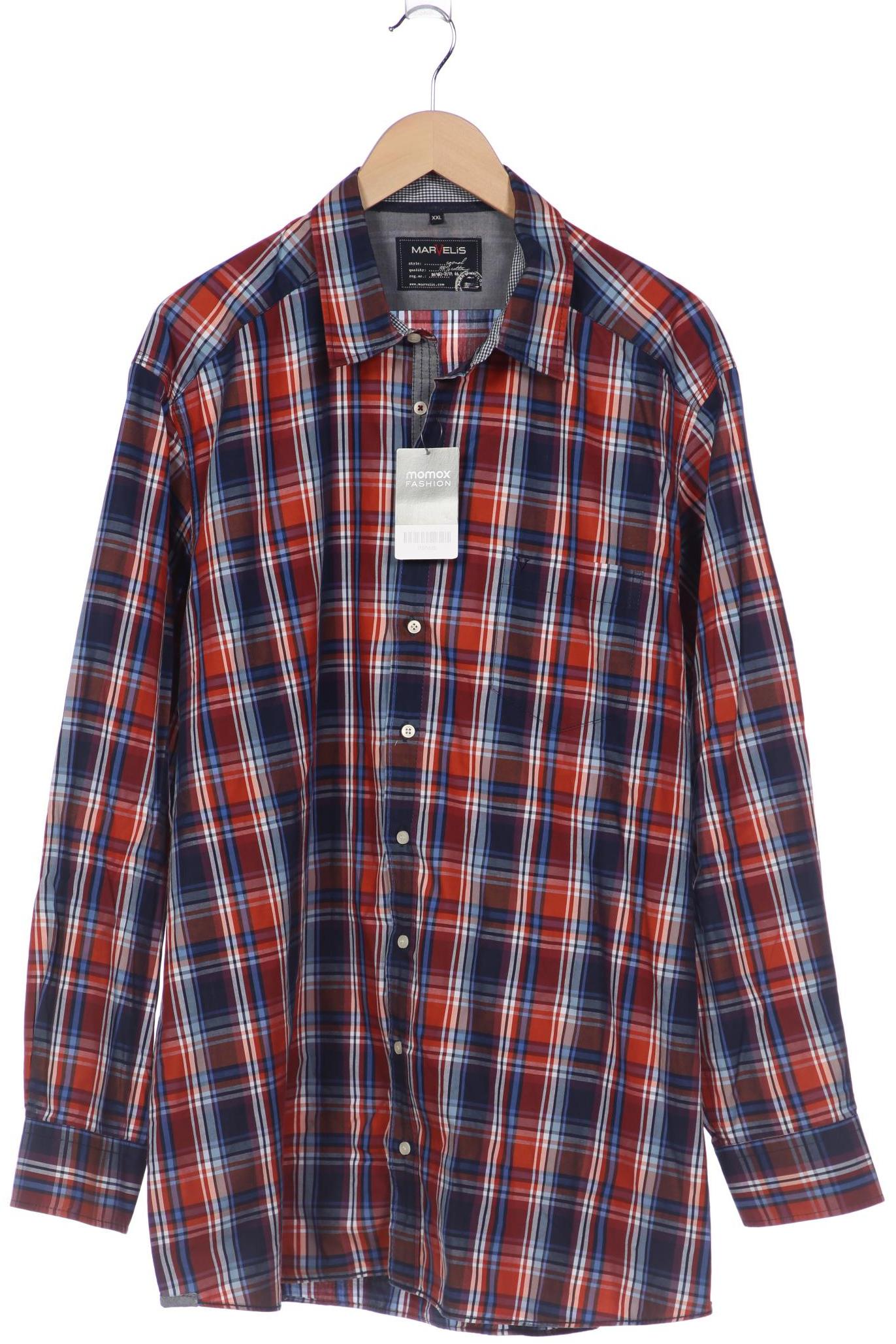 

Marvelis Herren Hemd, marineblau, Gr. 56
