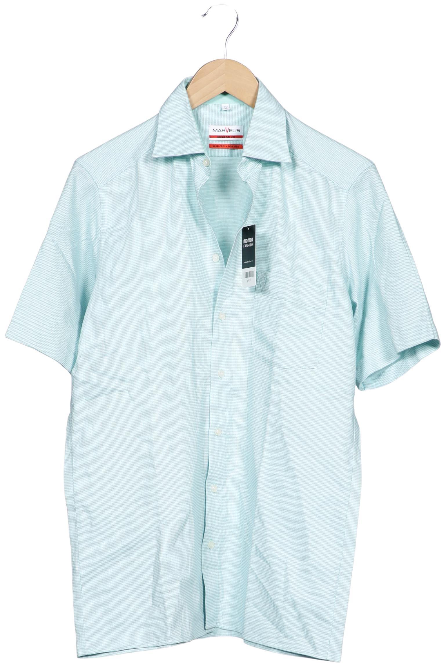 

Marvelis Herren Hemd, hellblau, Gr. 46