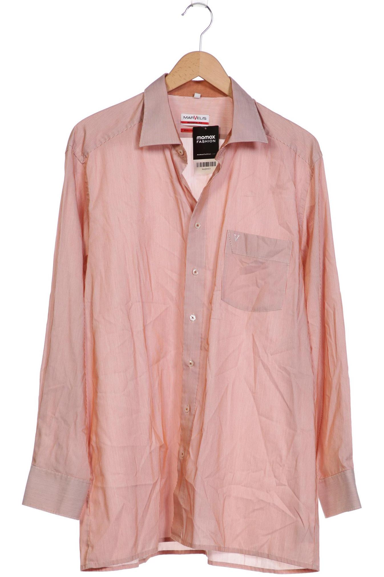 

Marvelis Herren Hemd, orange, Gr. 56
