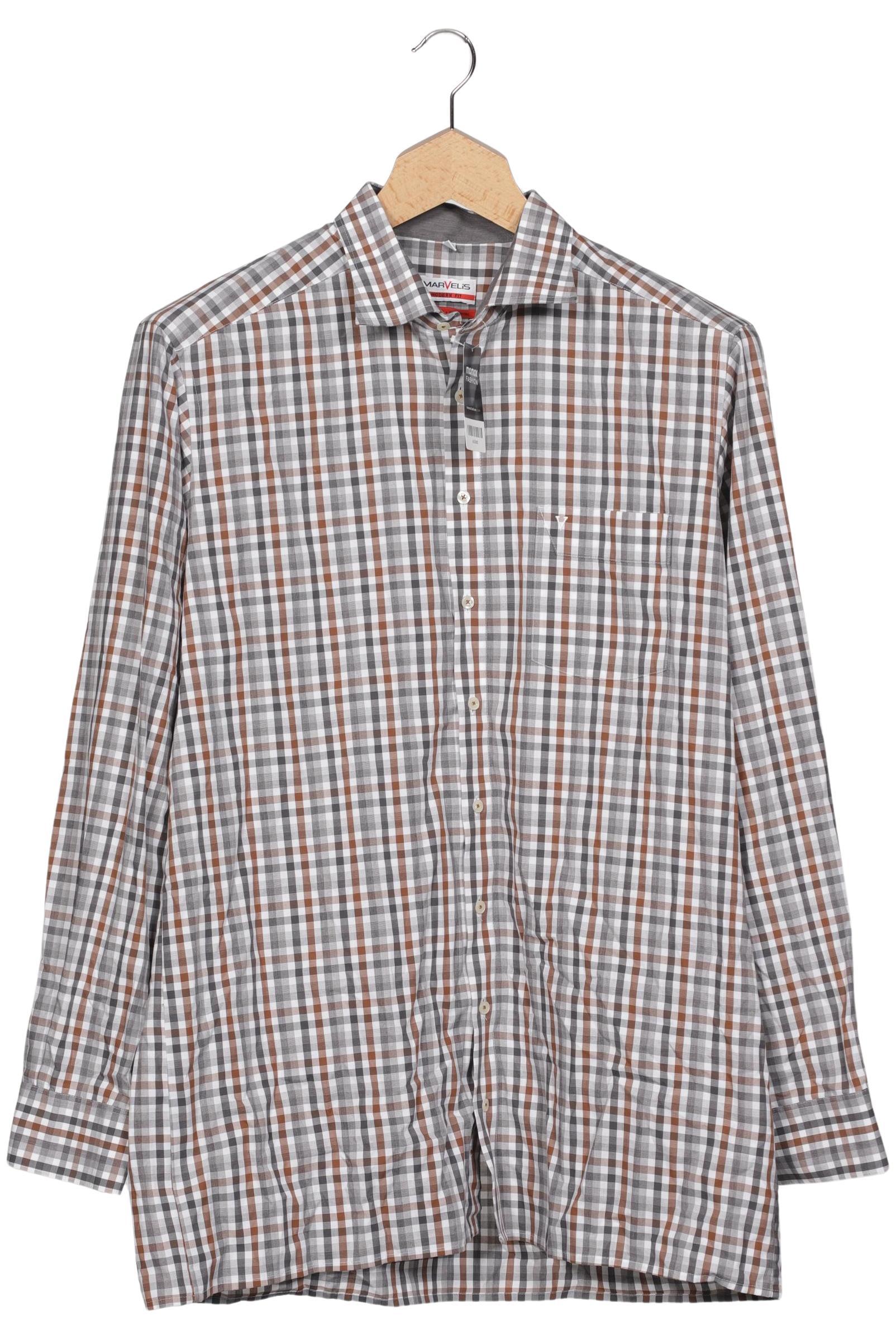 

Marvelis Herren Hemd, mehrfarbig, Gr. 56
