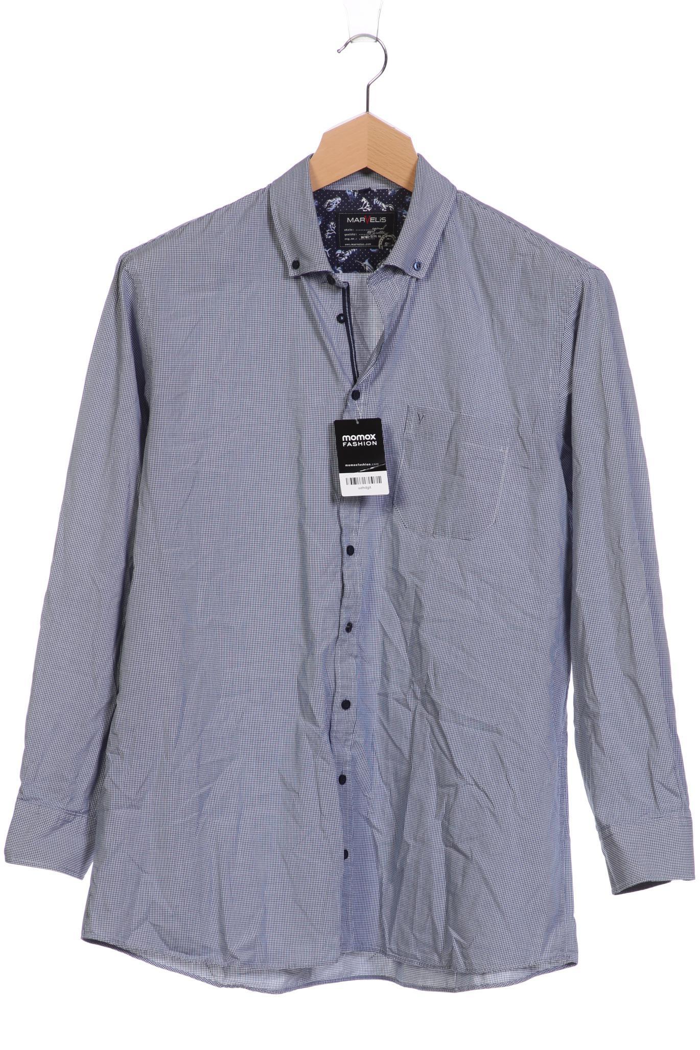 

Marvelis Herren Hemd, blau