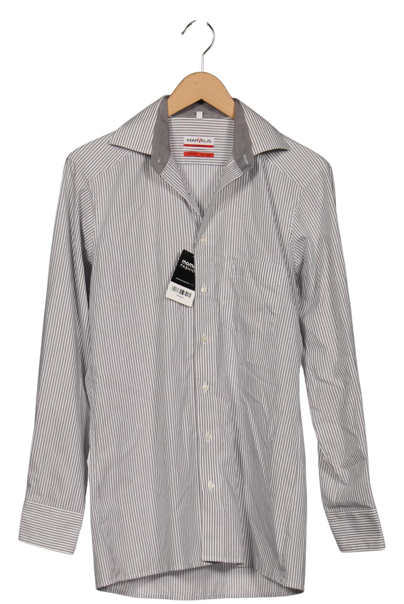 

Marvelis Herren Hemd, grau, Gr. 46