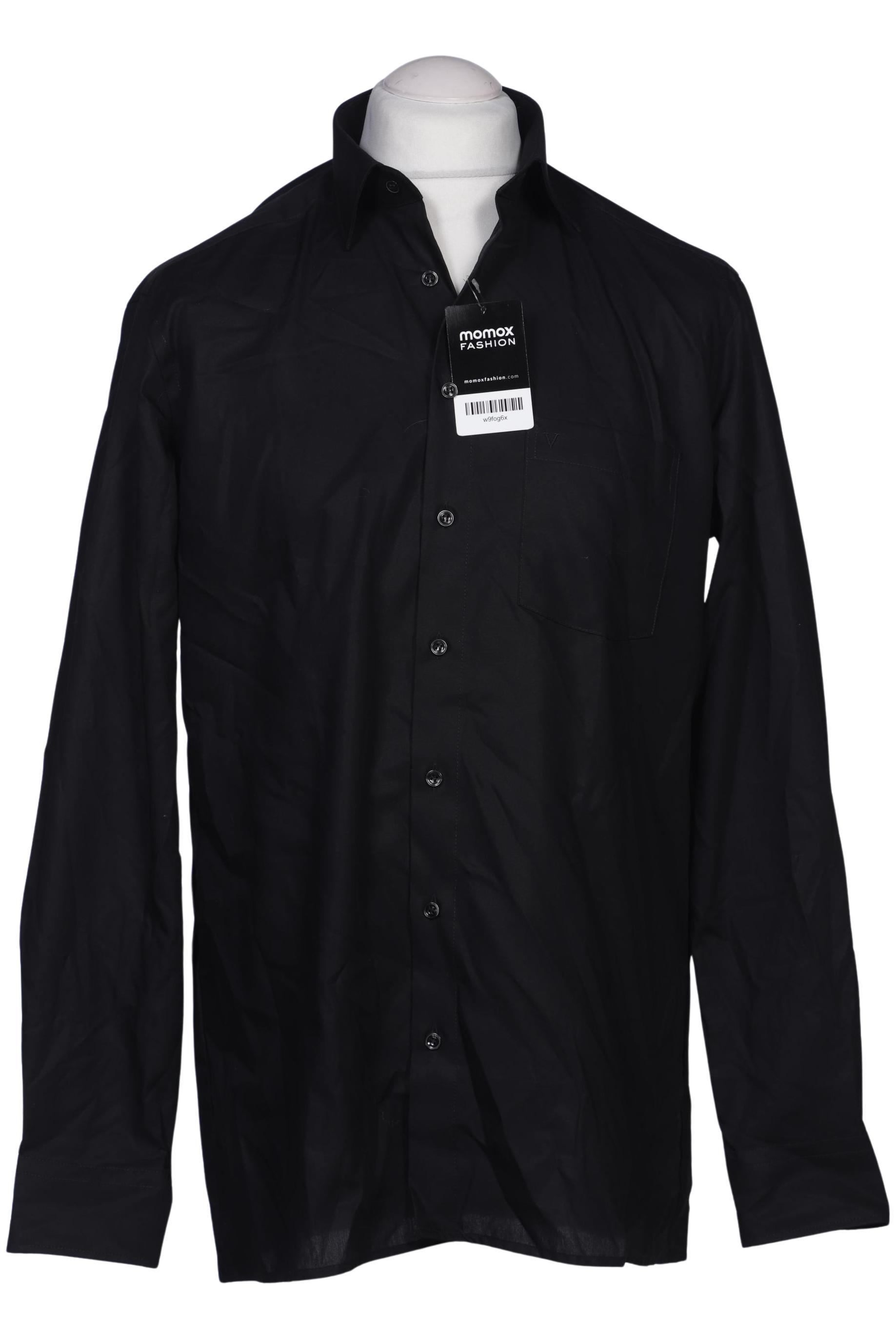 

Marvelis Herren Hemd, schwarz, Gr. 52