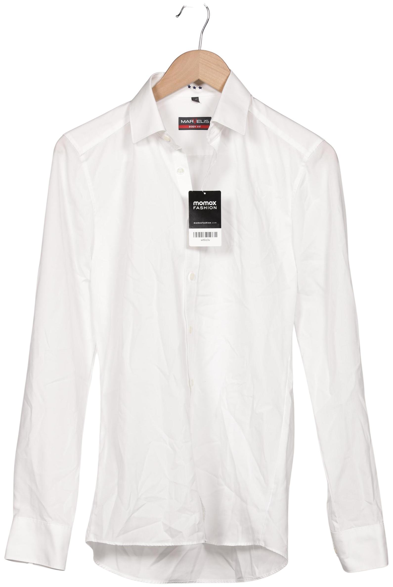 

Marvelis Herren Hemd, weiß, Gr. 46