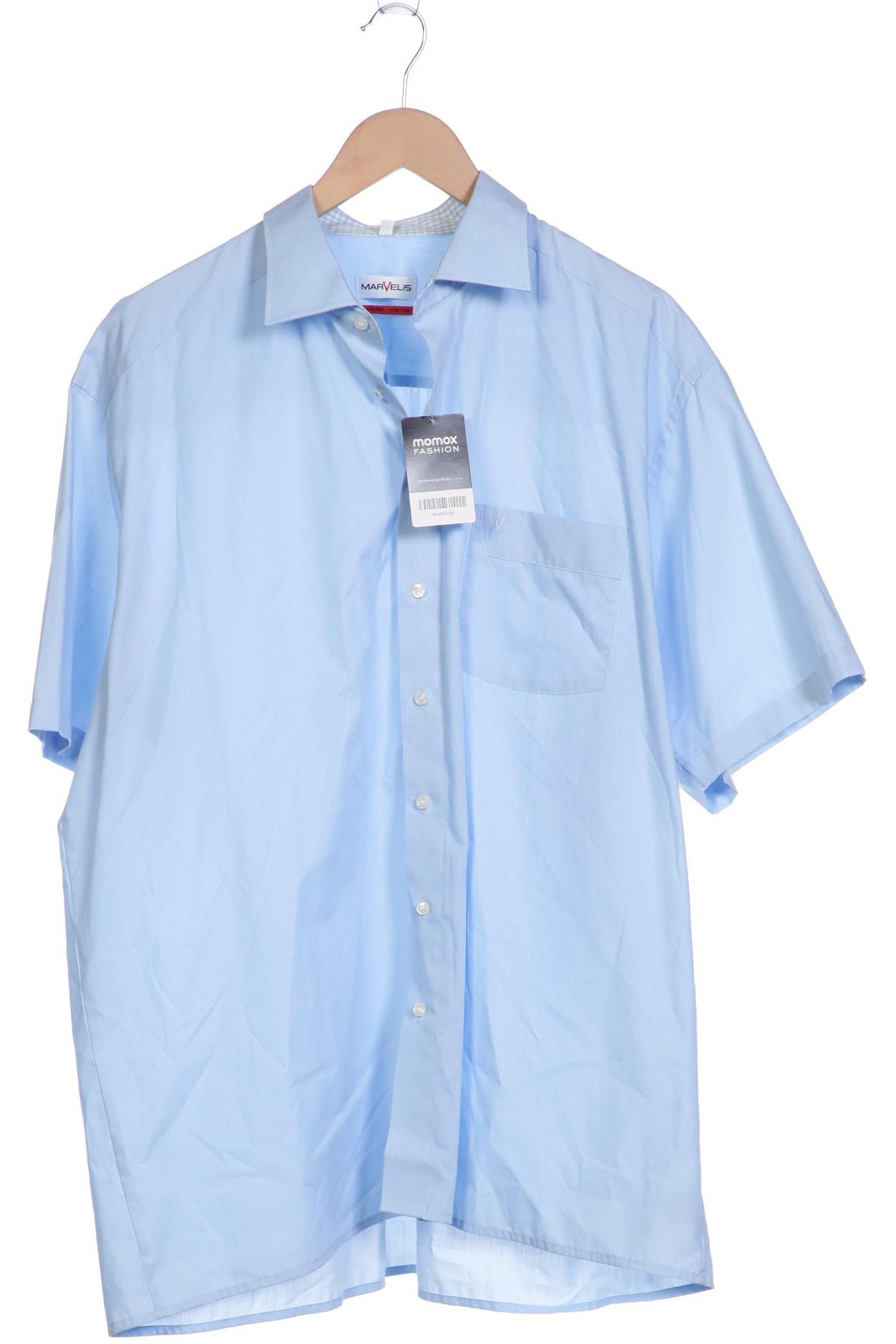 

Marvelis Herren Hemd, hellblau