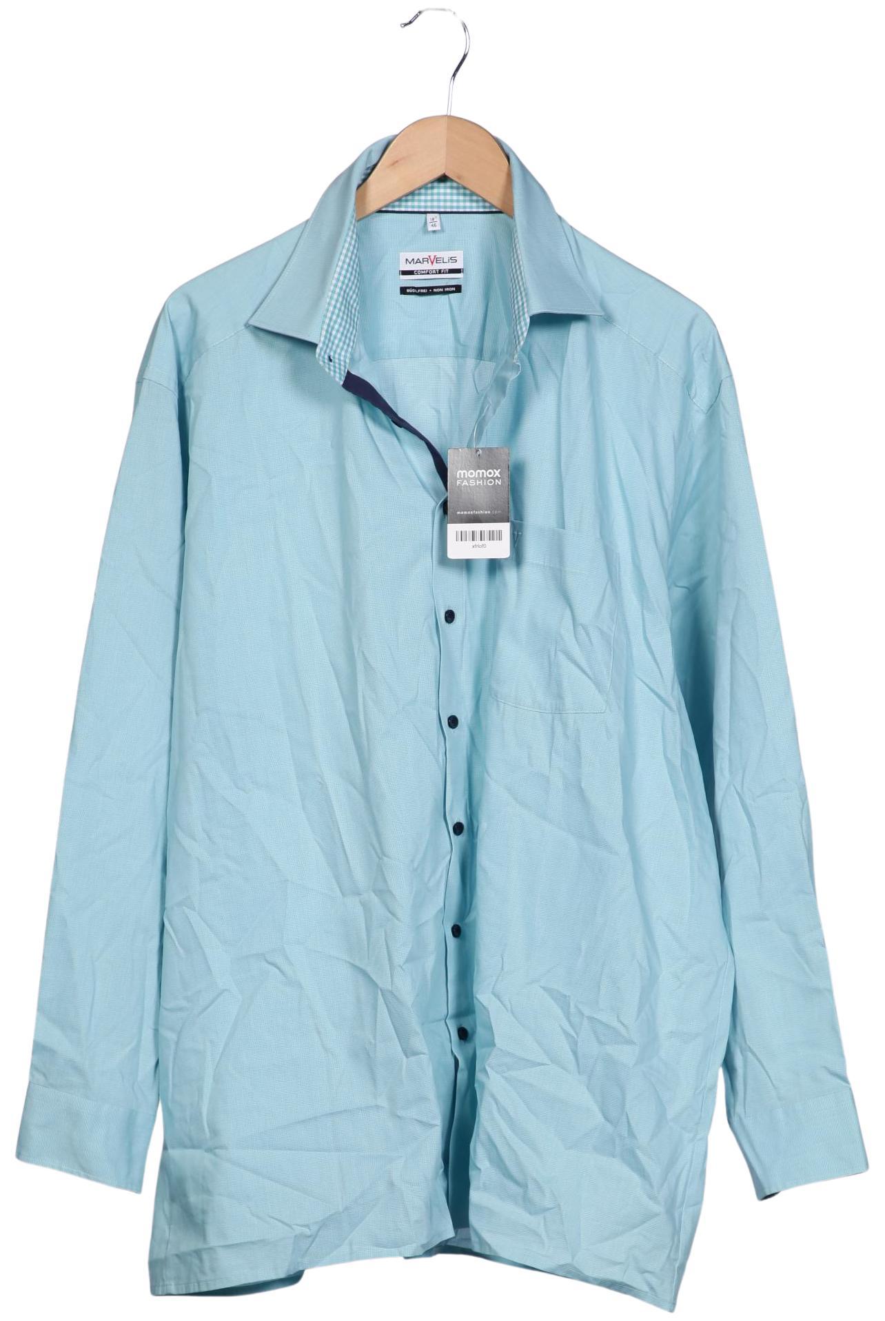 

Marvelis Herren Hemd, hellblau, Gr. 56