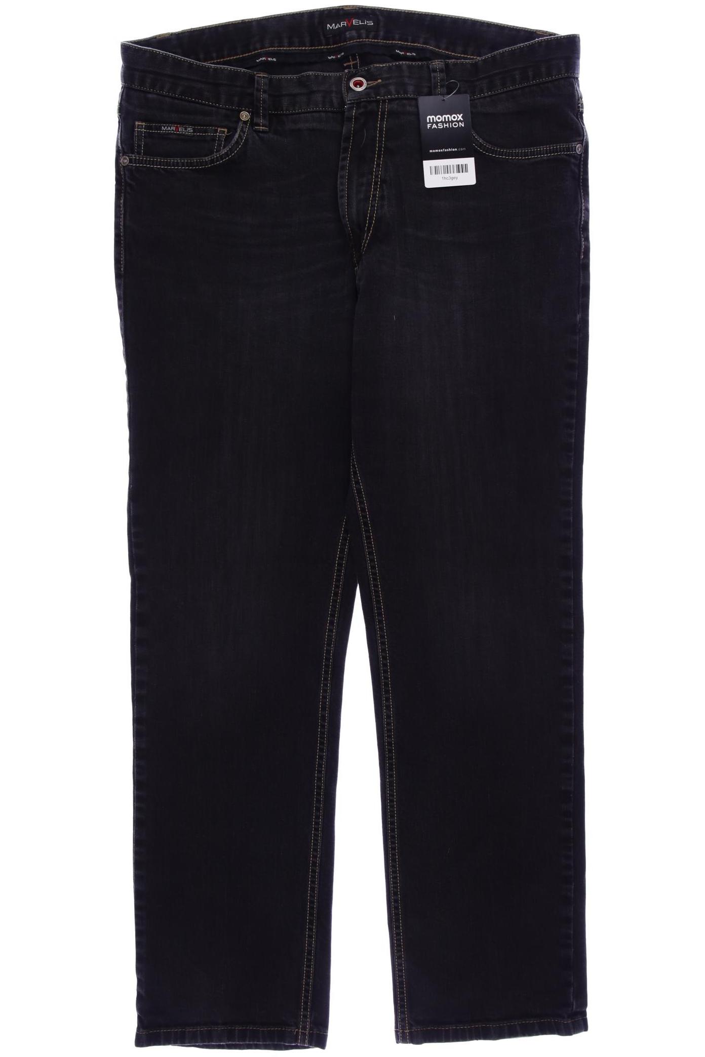 

Marvelis Herren Jeans, schwarz