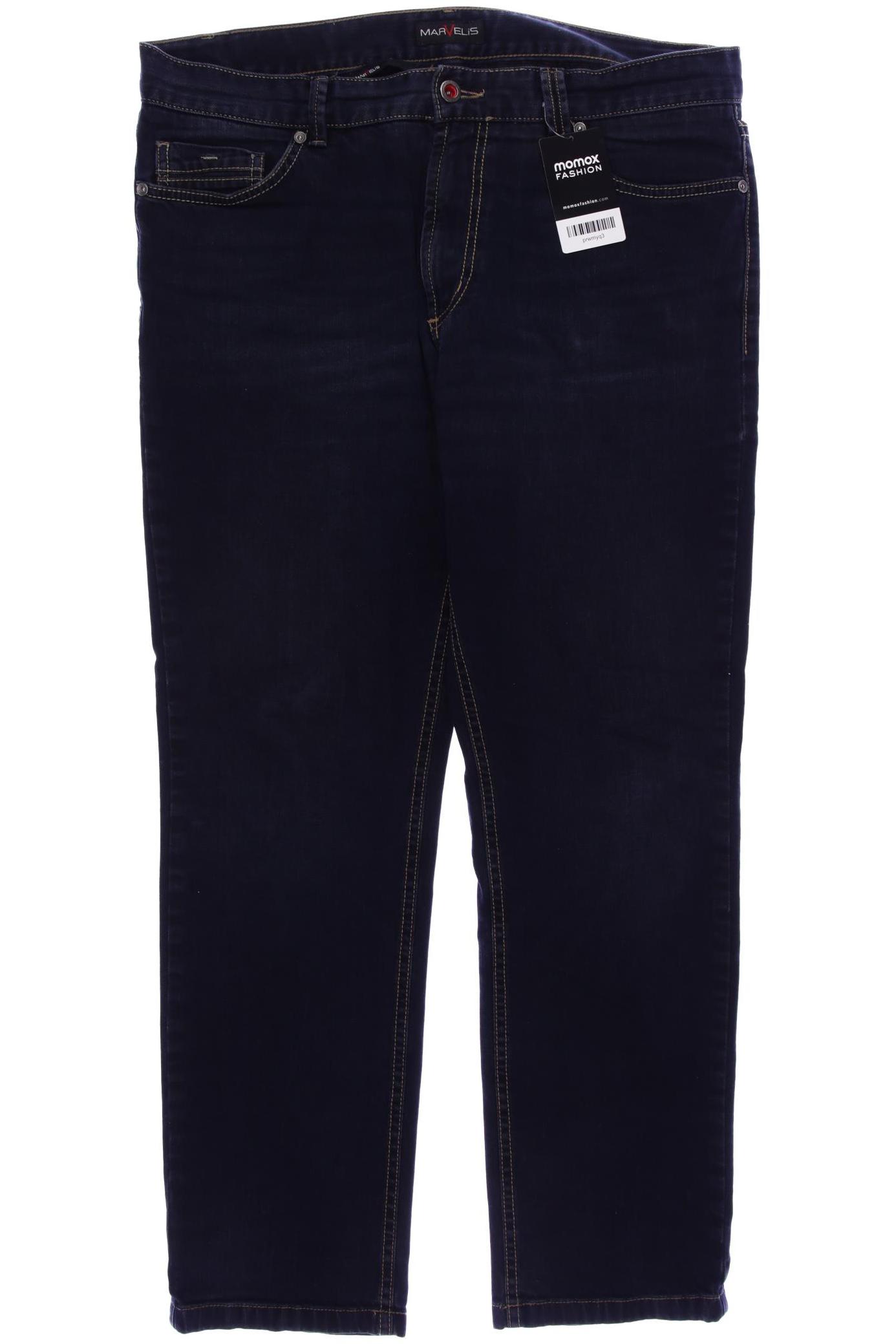 

Marvelis Herren Jeans, marineblau