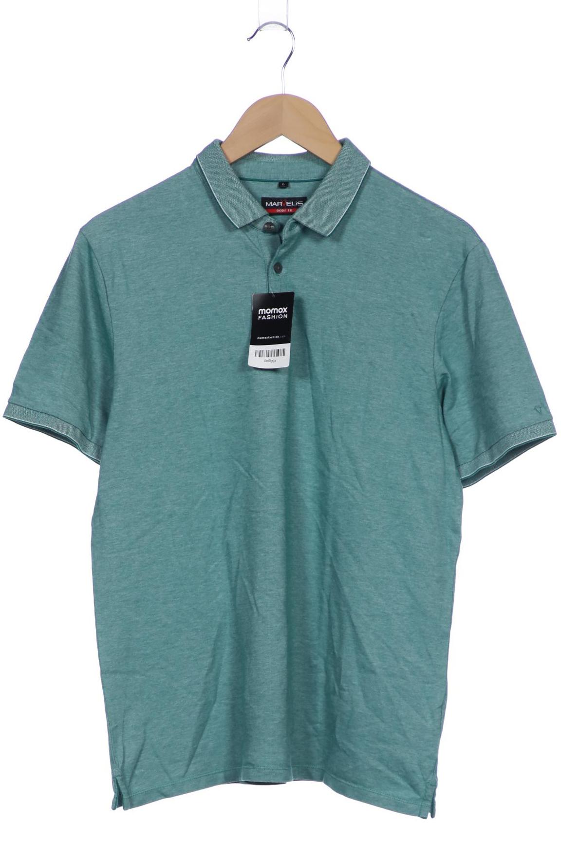 

Marvelis Herren Poloshirt, türkis, Gr. 52