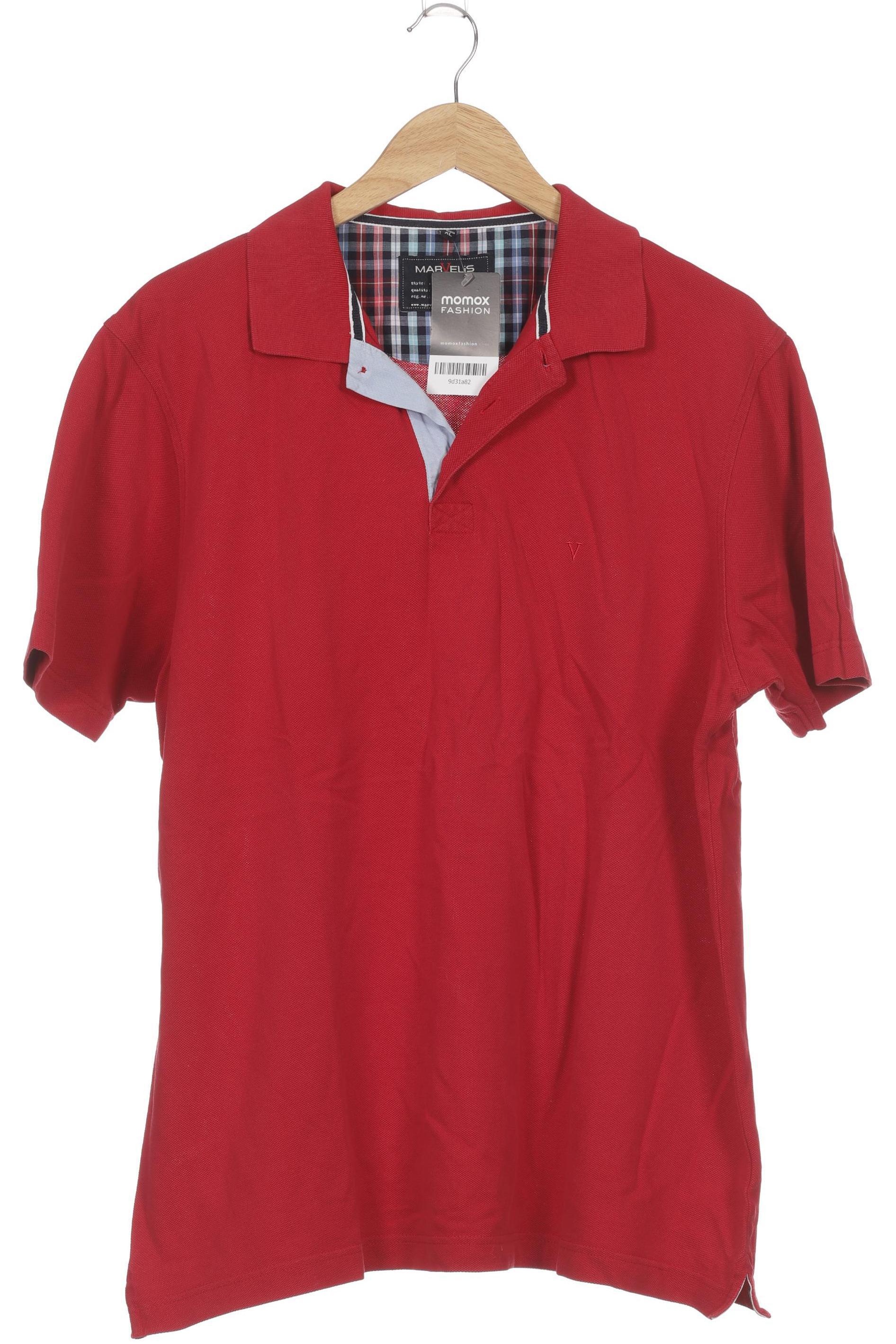 

Marvelis Herren Poloshirt, rot, Gr.