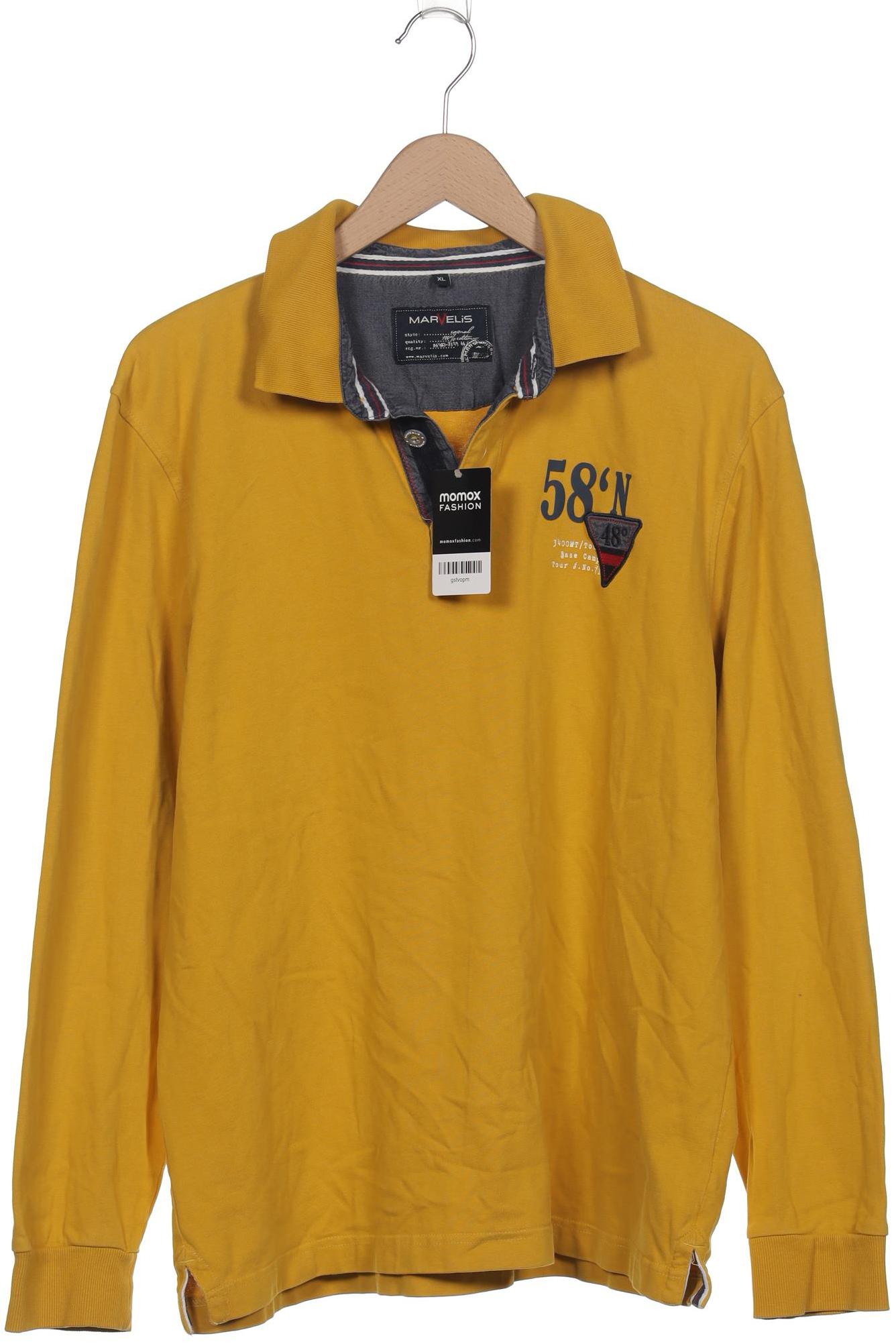 

Marvelis Herren Poloshirt, gelb, Gr. 54