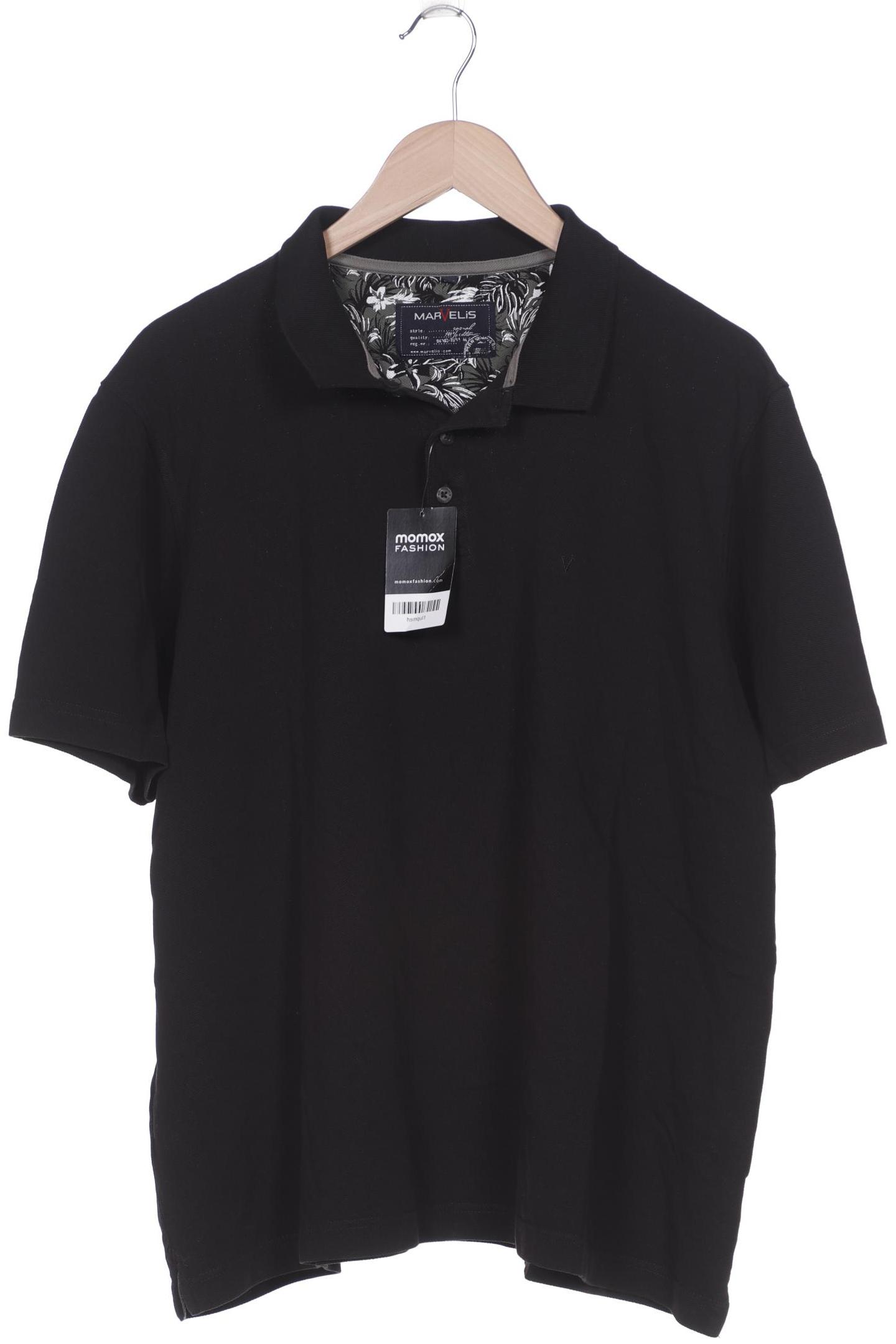 

Marvelis Herren Poloshirt, schwarz