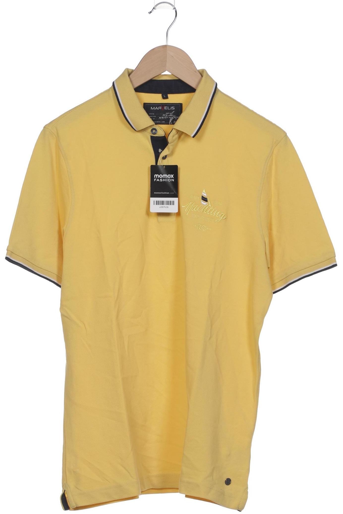 

Marvelis Herren Poloshirt, gelb, Gr. 52