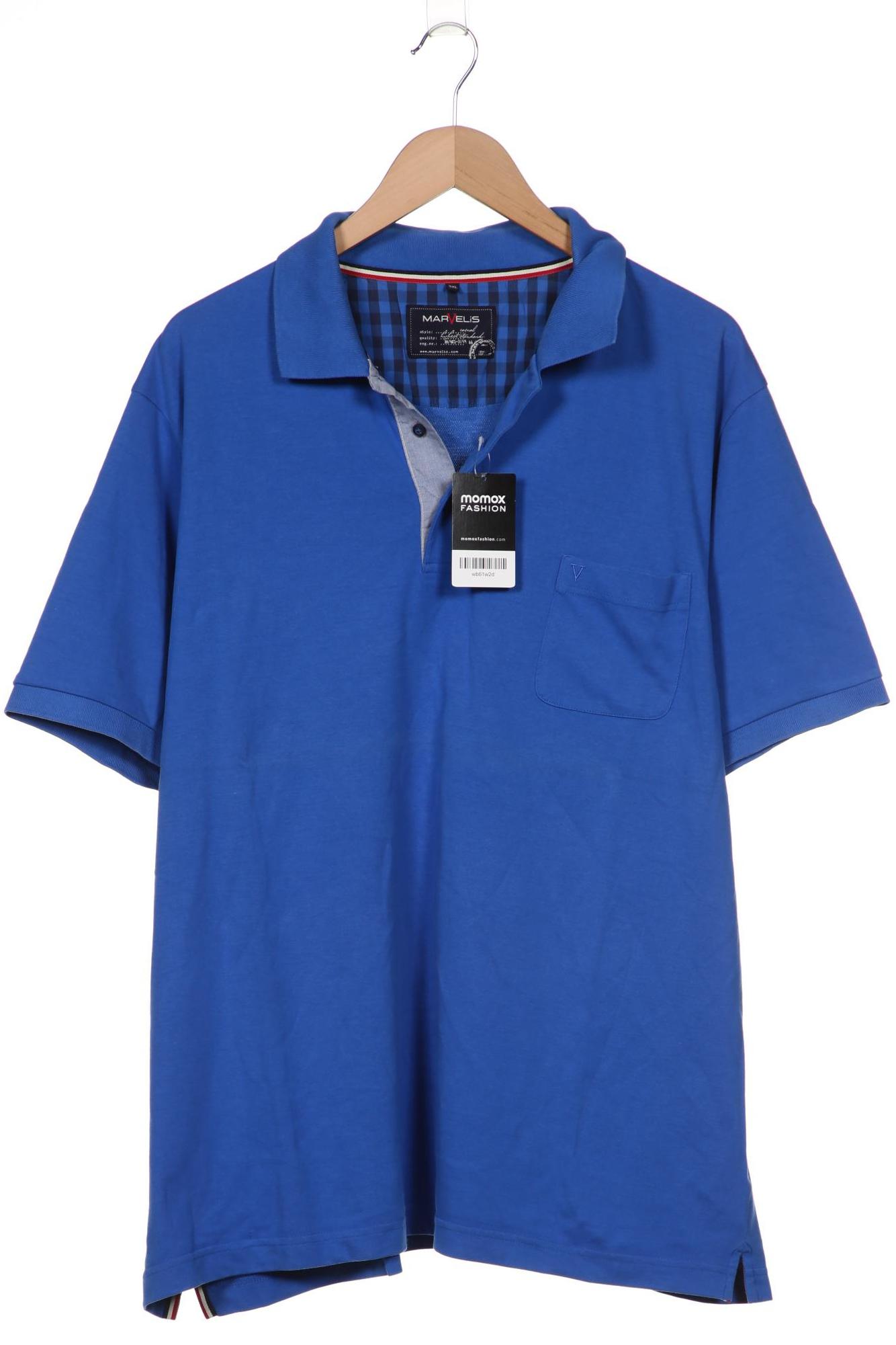 

Marvelis Herren Poloshirt, blau