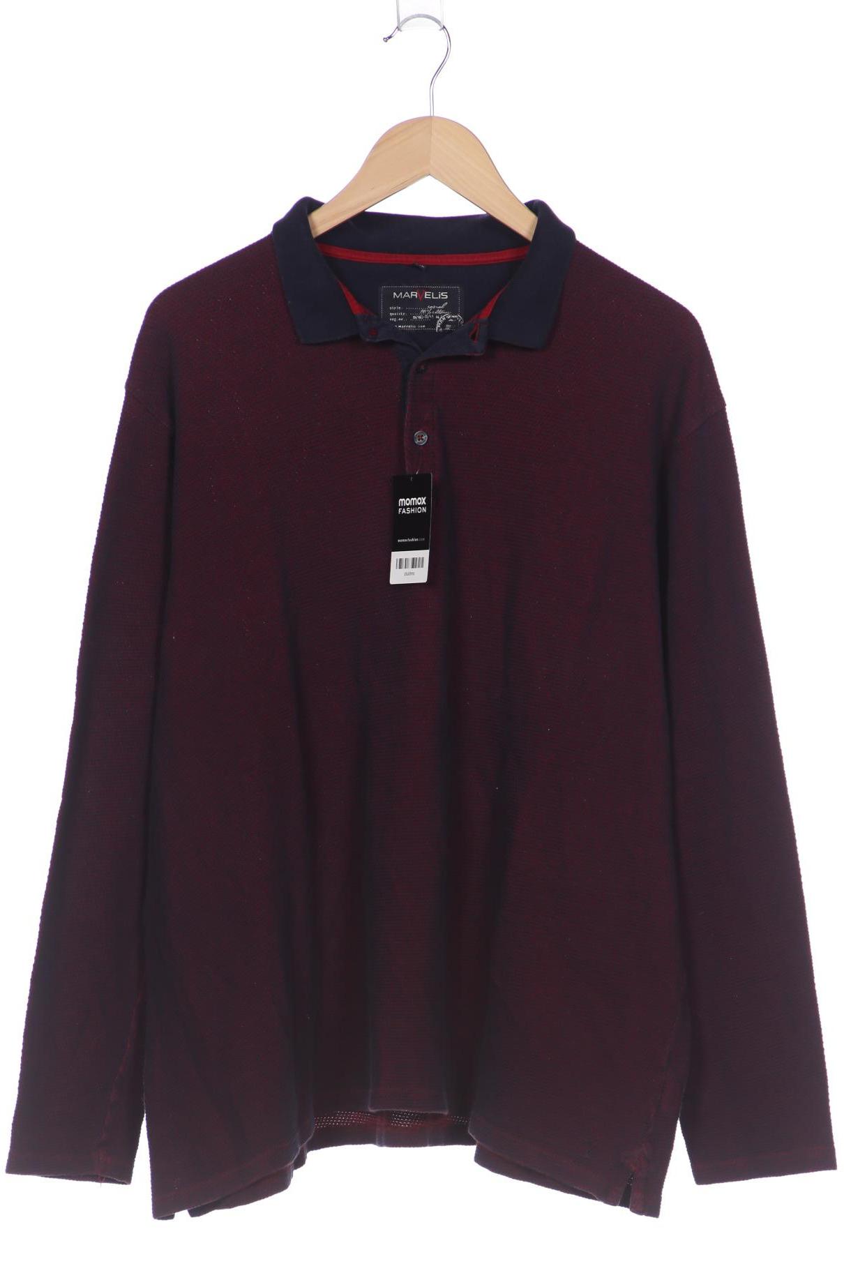 

Marvelis Herren Poloshirt, bordeaux