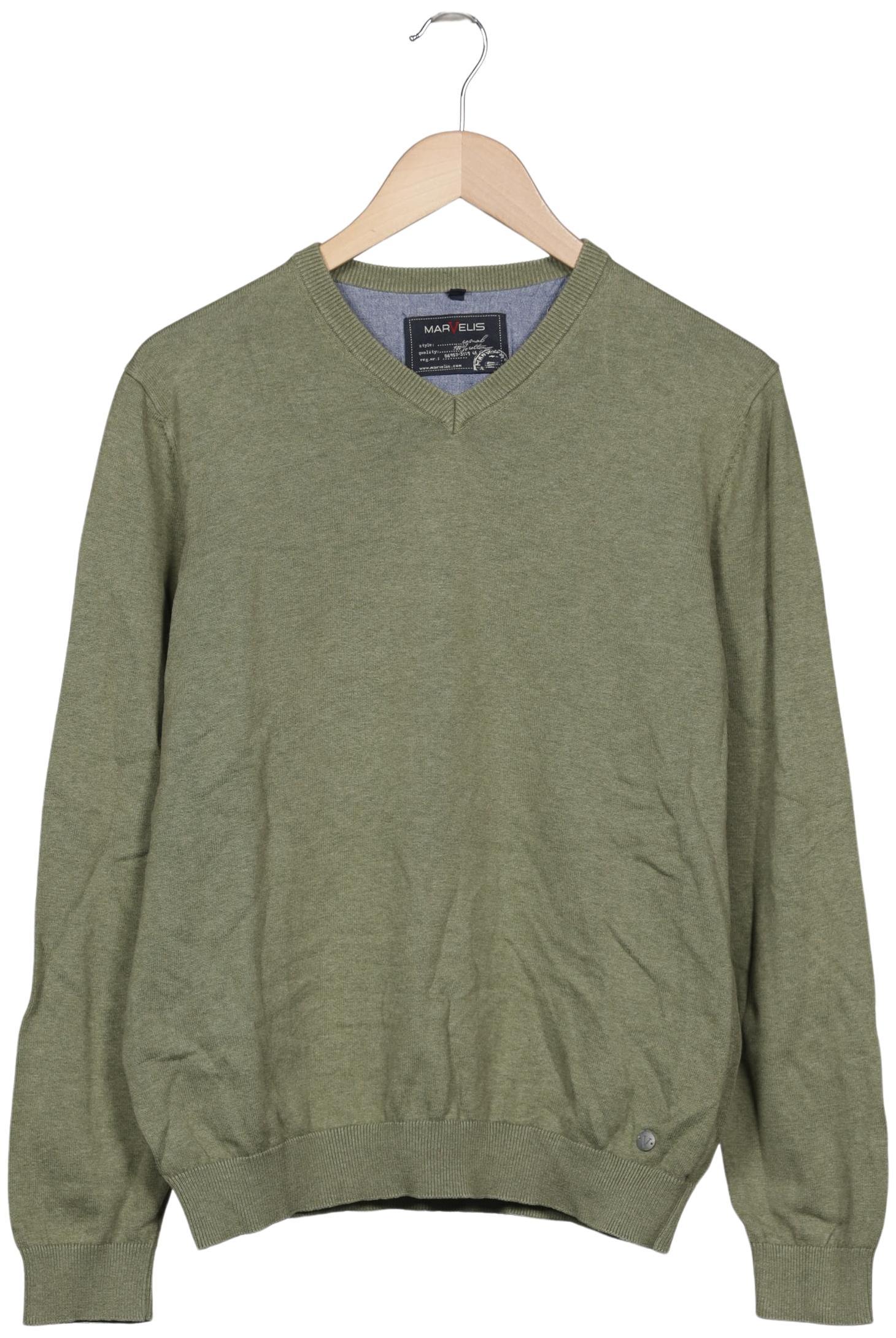 

Marvelis Herren Pullover, grün, Gr. 52