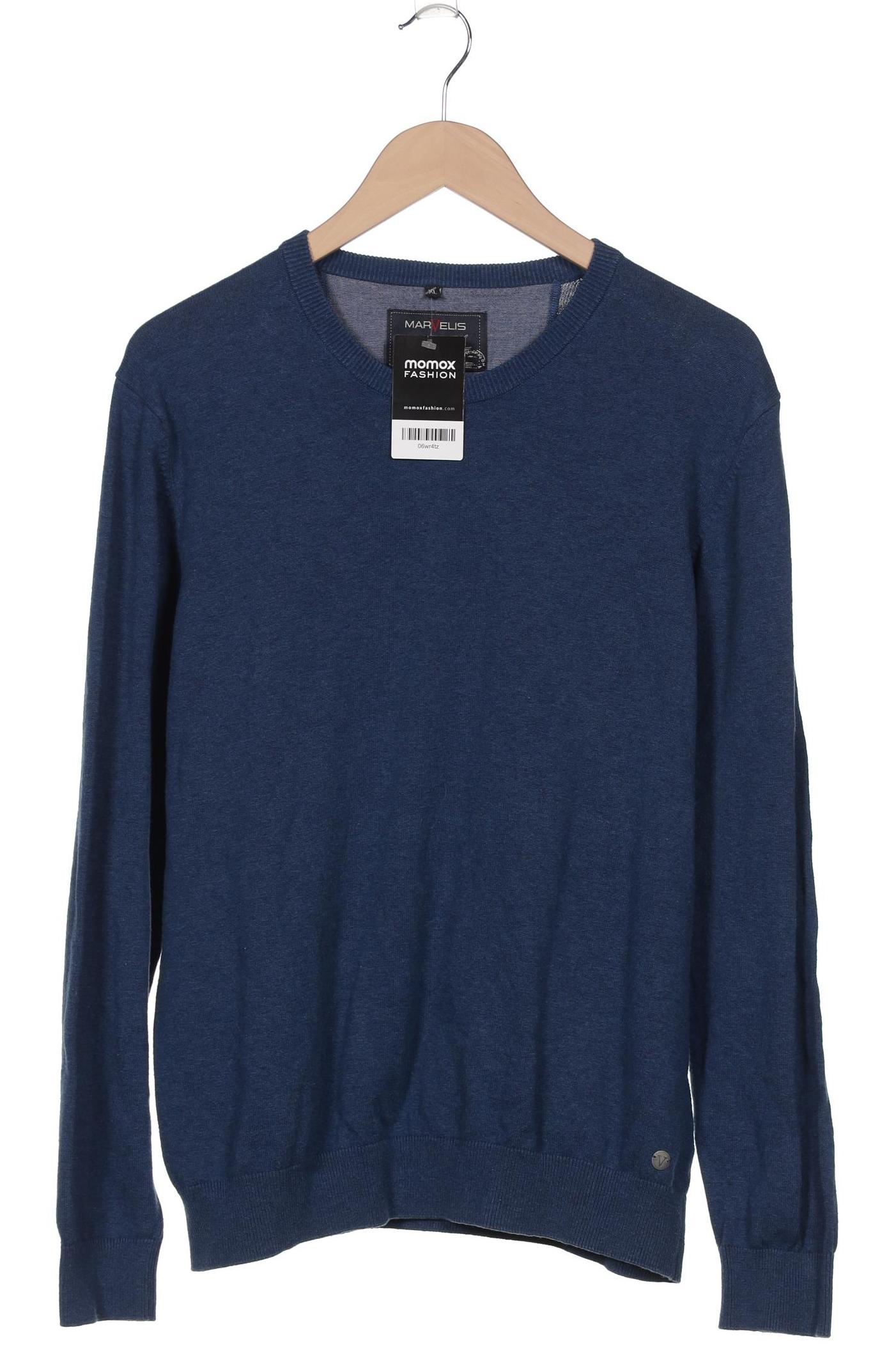 

Marvelis Herren Pullover, blau, Gr. 54