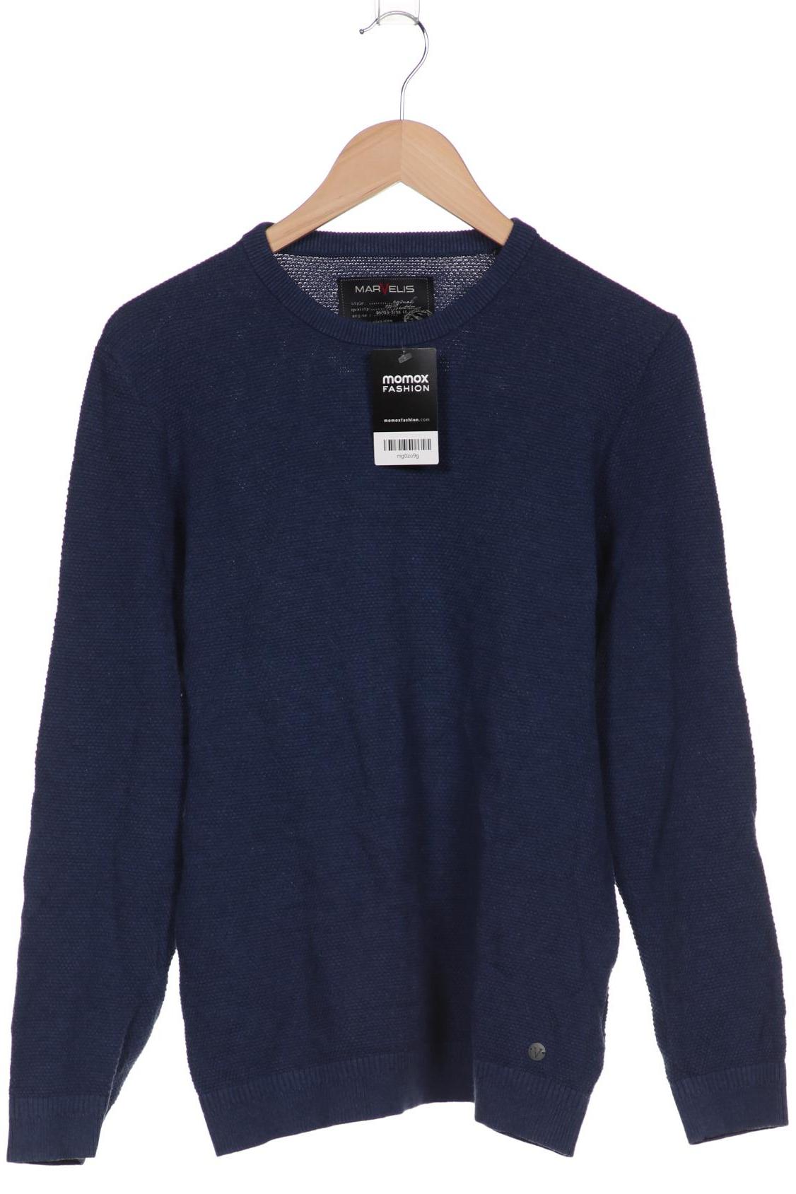 

Marvelis Herren Pullover, marineblau, Gr. 46