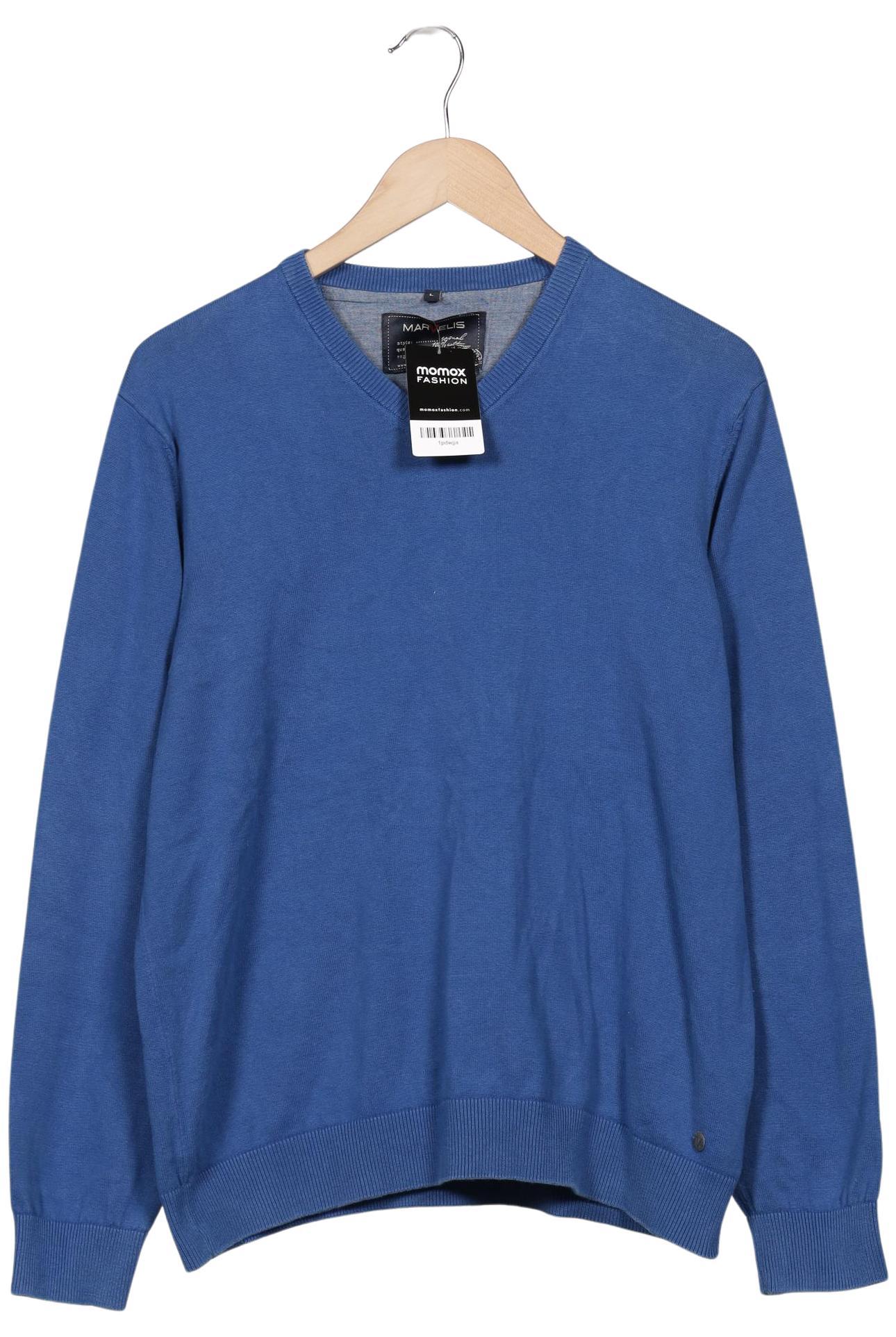 

Marvelis Herren Pullover, blau, Gr. 52