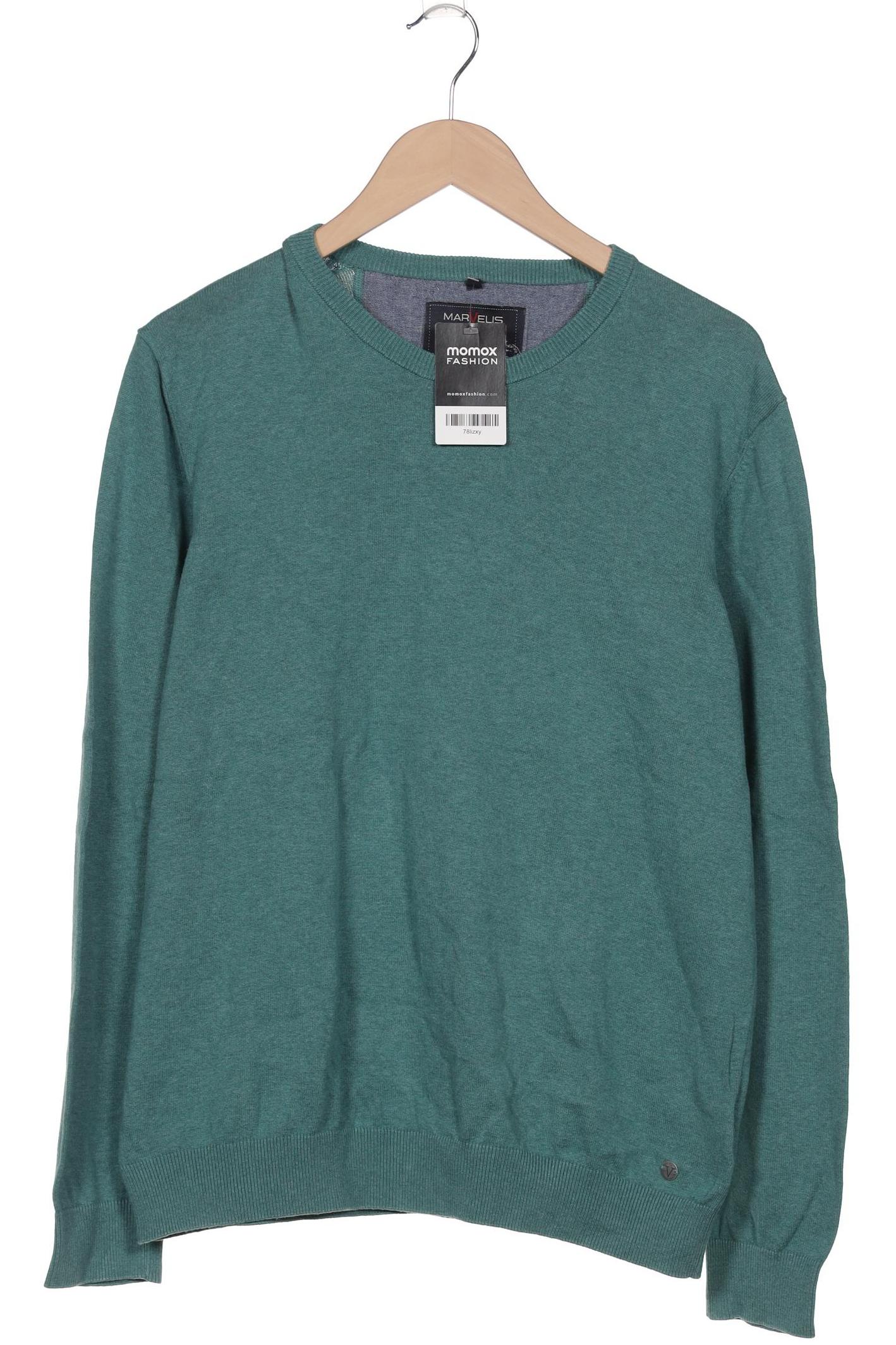 

Marvelis Herren Pullover, türkis, Gr. 54