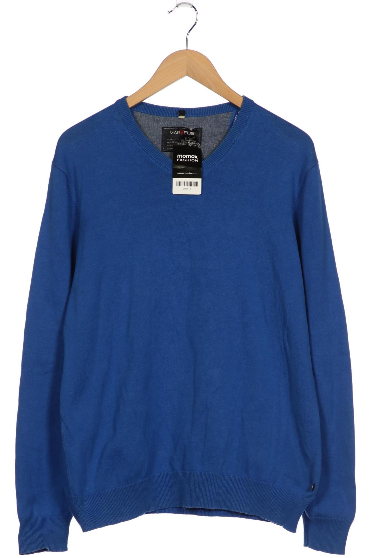 

Marvelis Herren Pullover, blau, Gr. 54