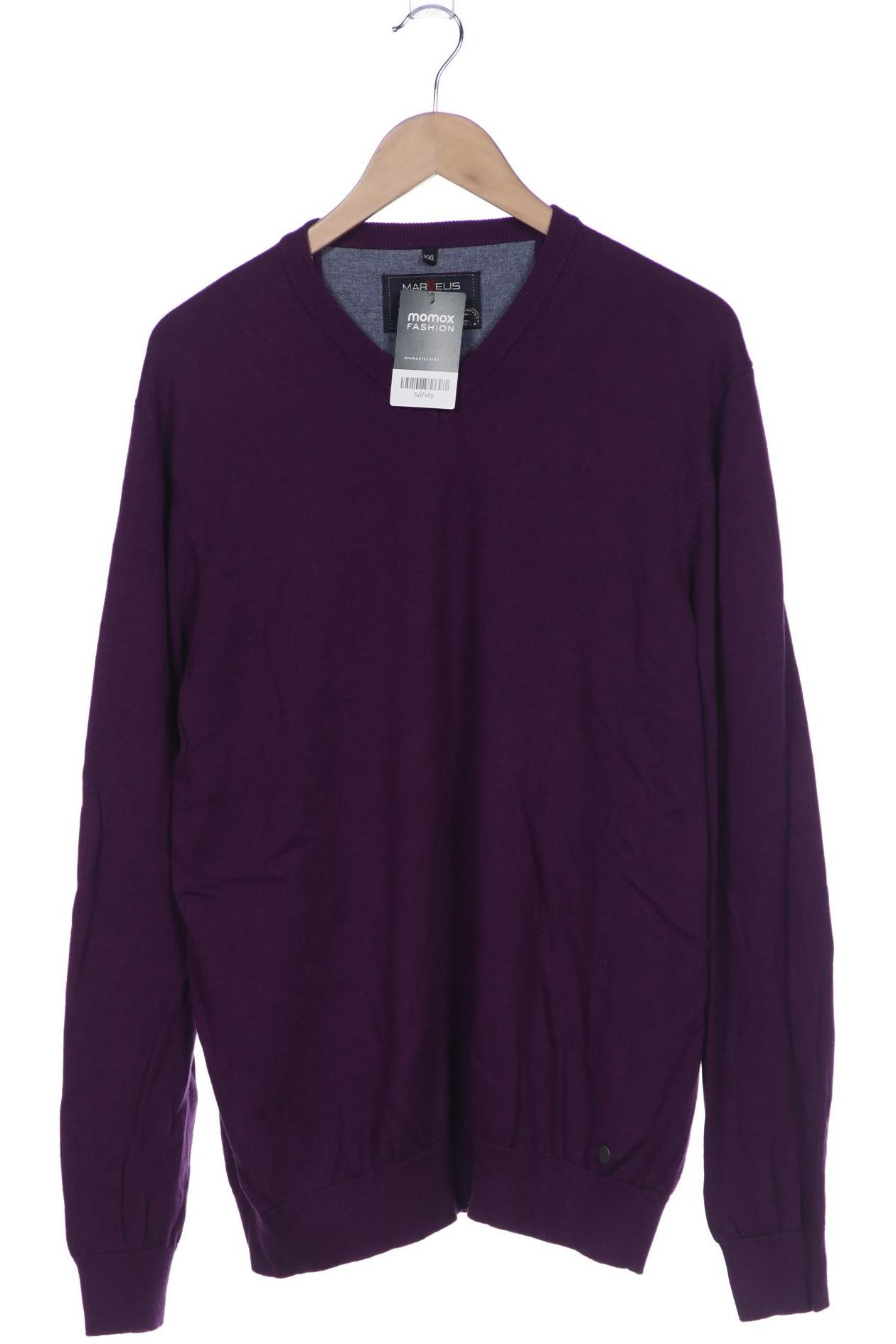 

Marvelis Herren Pullover, flieder, Gr. 56