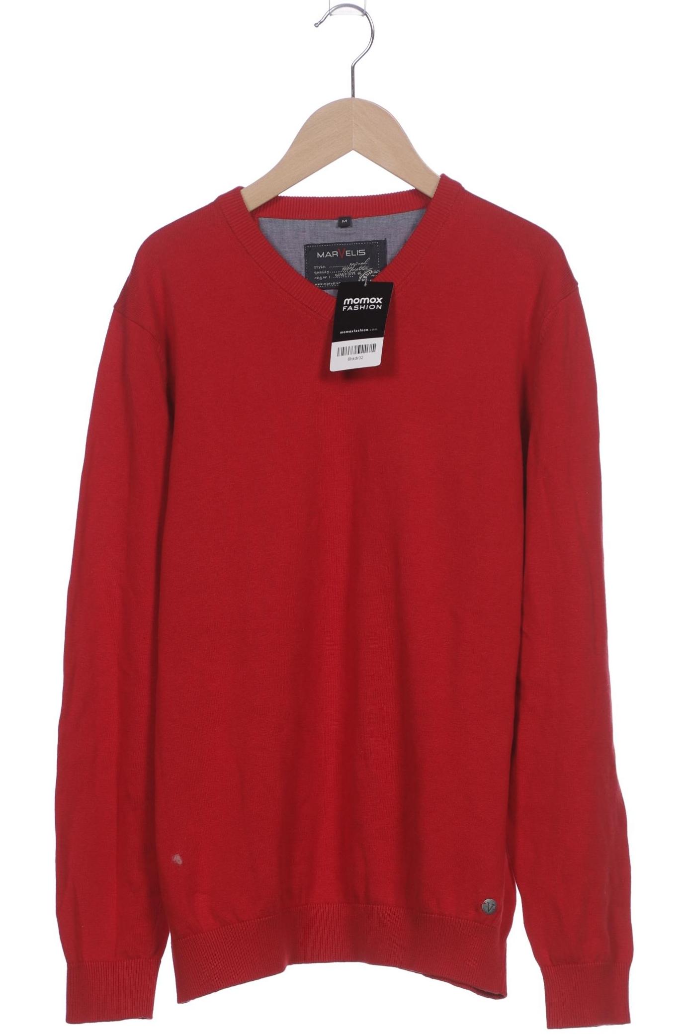 Thumbnail - Marvelis Herren Pullover, rot, Gr. 48