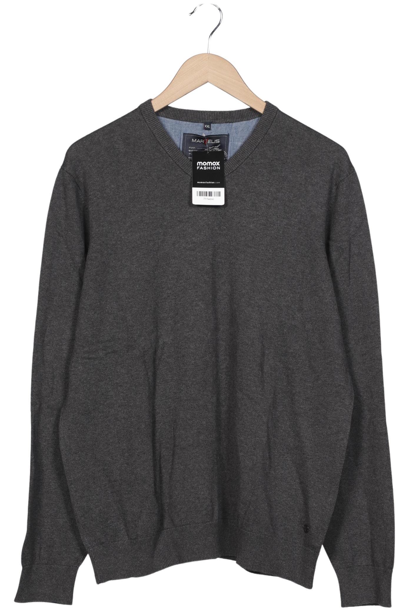 

Marvelis Herren Pullover, grau, Gr. 56