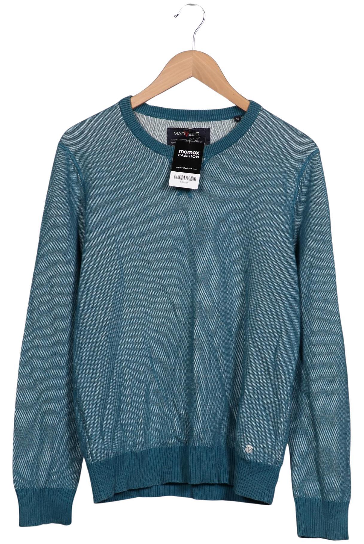 Thumbnail - Marvelis Herren Pullover, türkis, Gr. 48